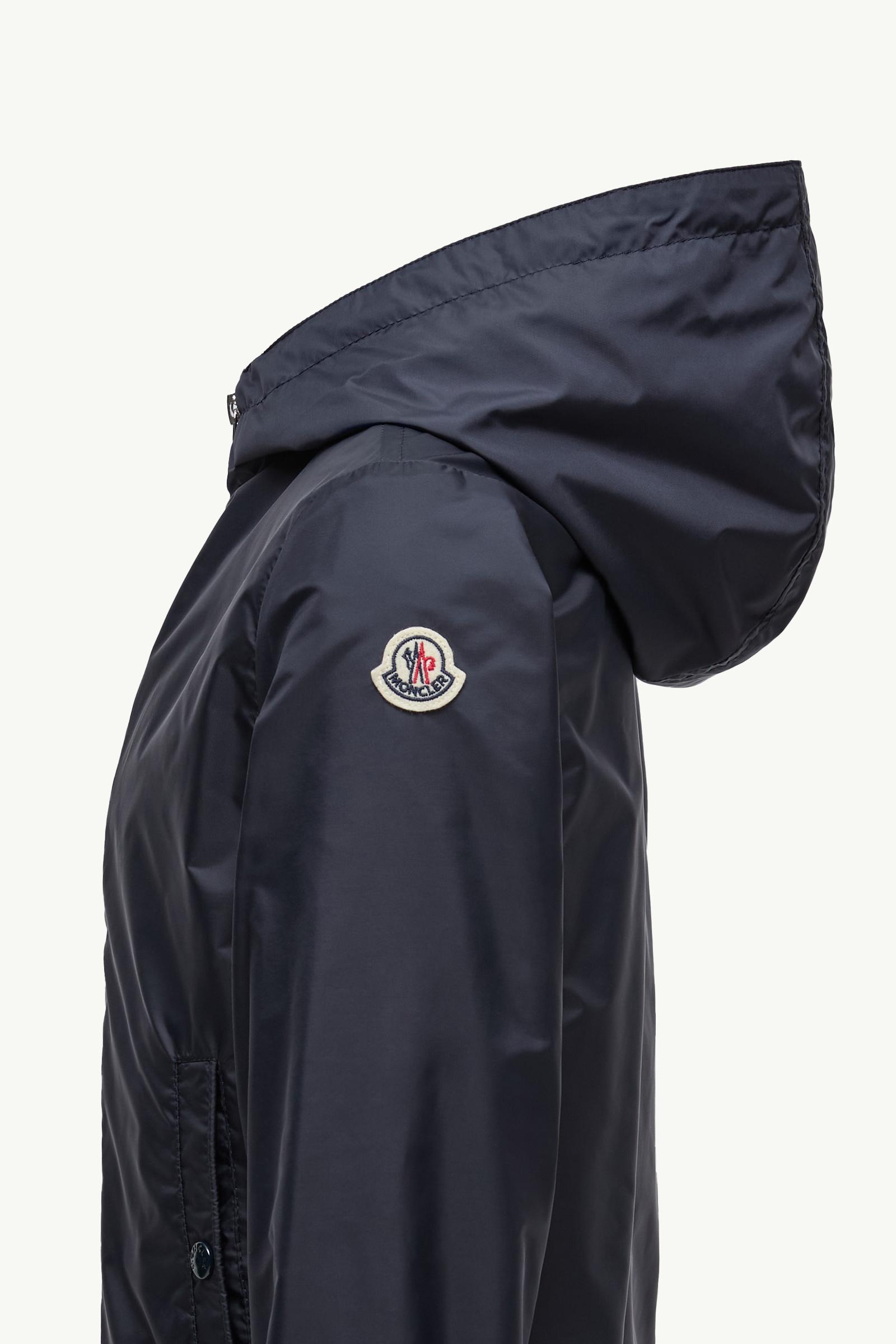 New Urville Hooded Rain Jacket Boy Blue Moncler 1