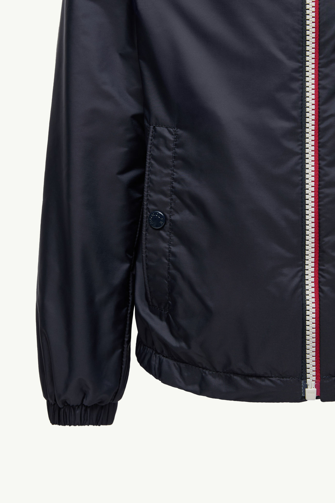 Giacca impermeabile New Urville con cappuccio Bambino Blu Navy Moncler 3