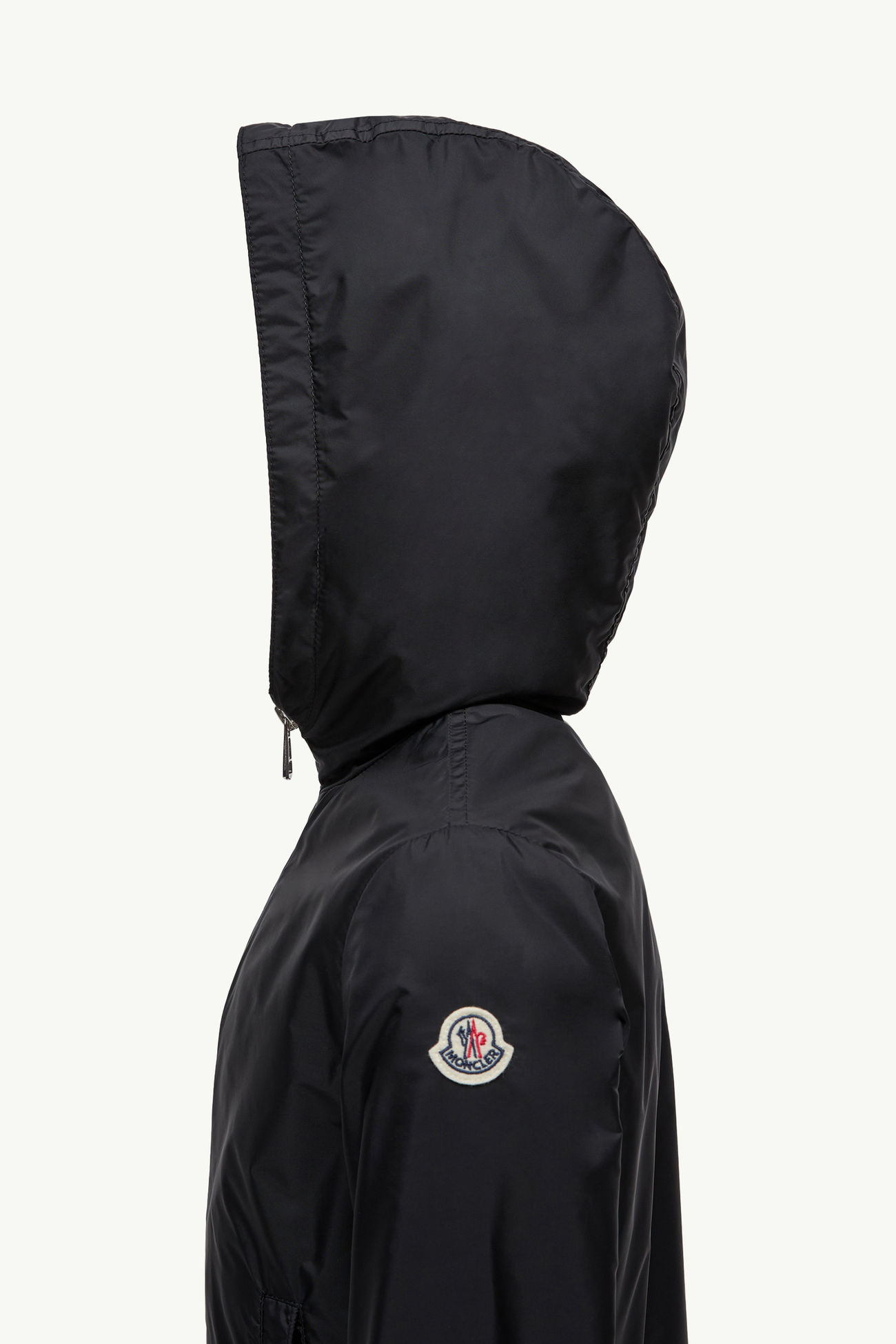 New Urville 후드 레인 재킷 키즈 남아 블랙 Moncler 1