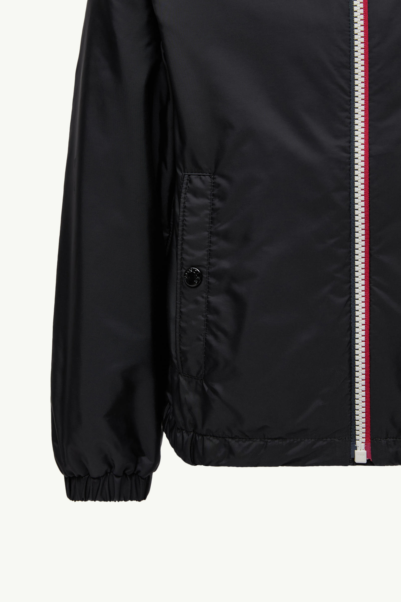 New Urville Hooded Rain Jacket Boy Black Moncler 3