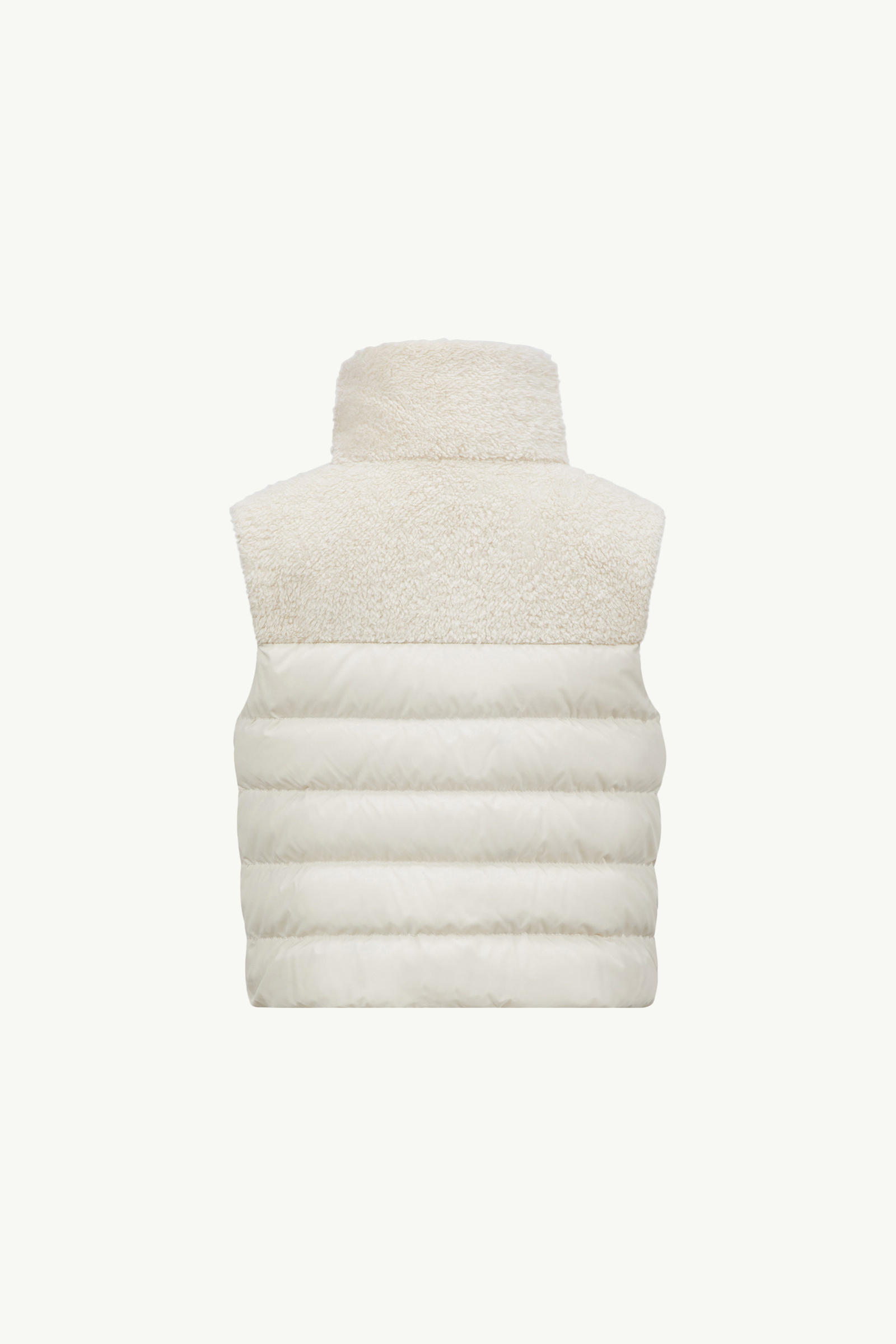 Jeromy Teddy Down Gilet Girl White Ivory Moncler 1
