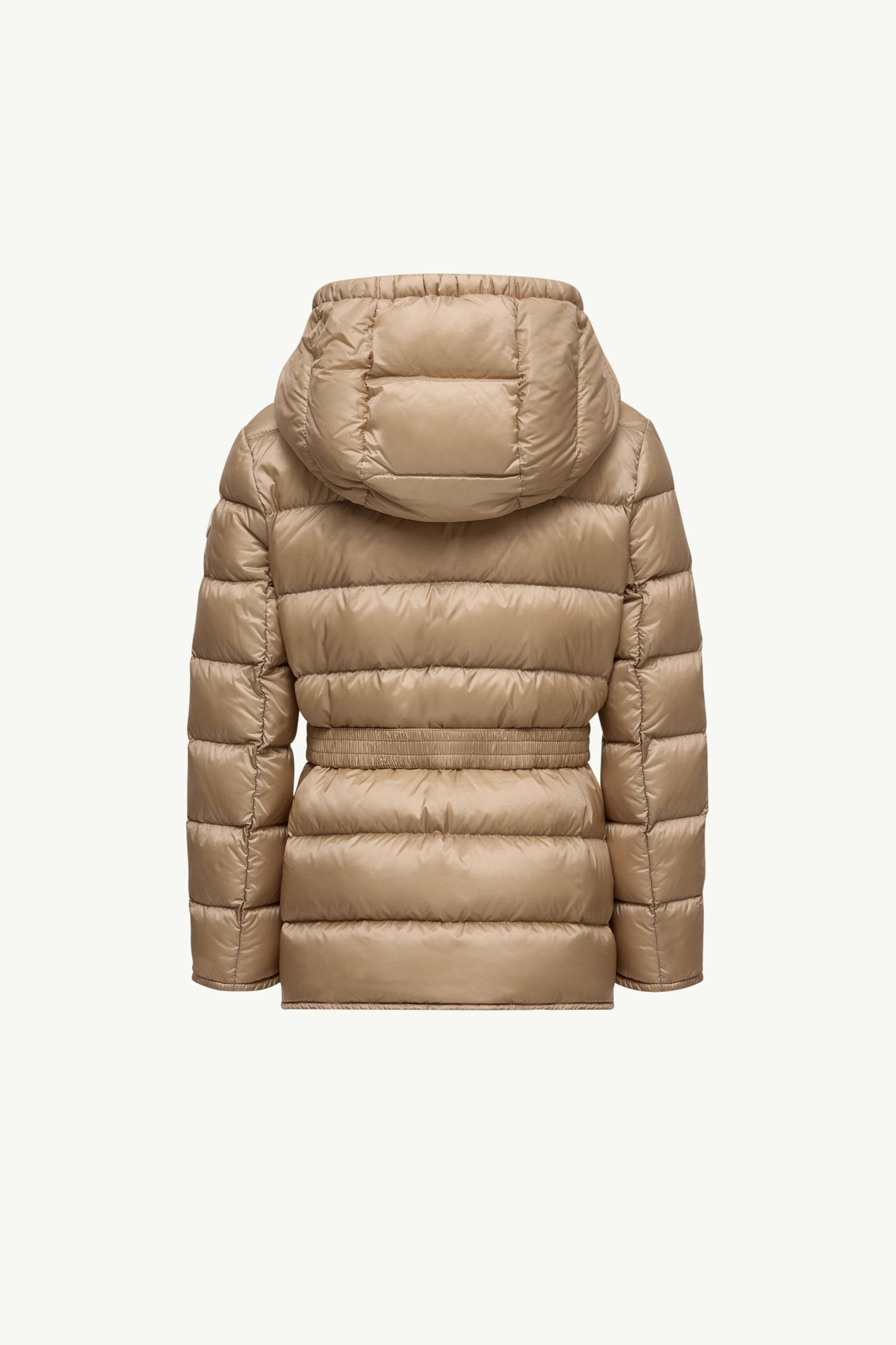 Argenno Hooded Down Jacket Girl Beige Moncler 2