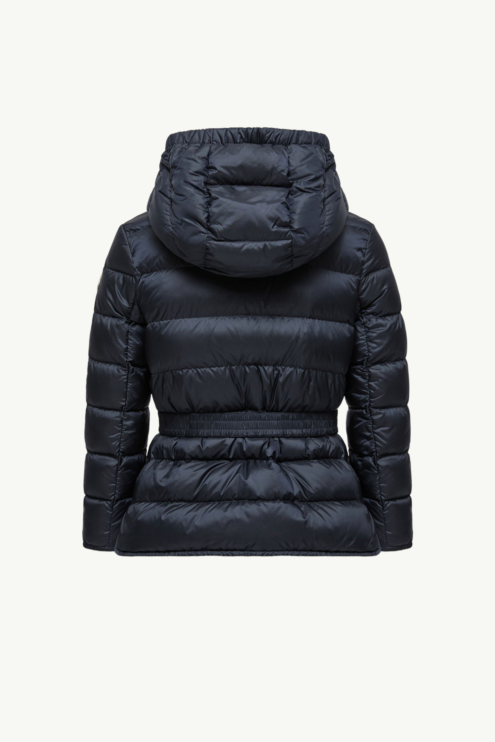 Argenno Hooded Down Jacket Girl Night Blue Moncler 2