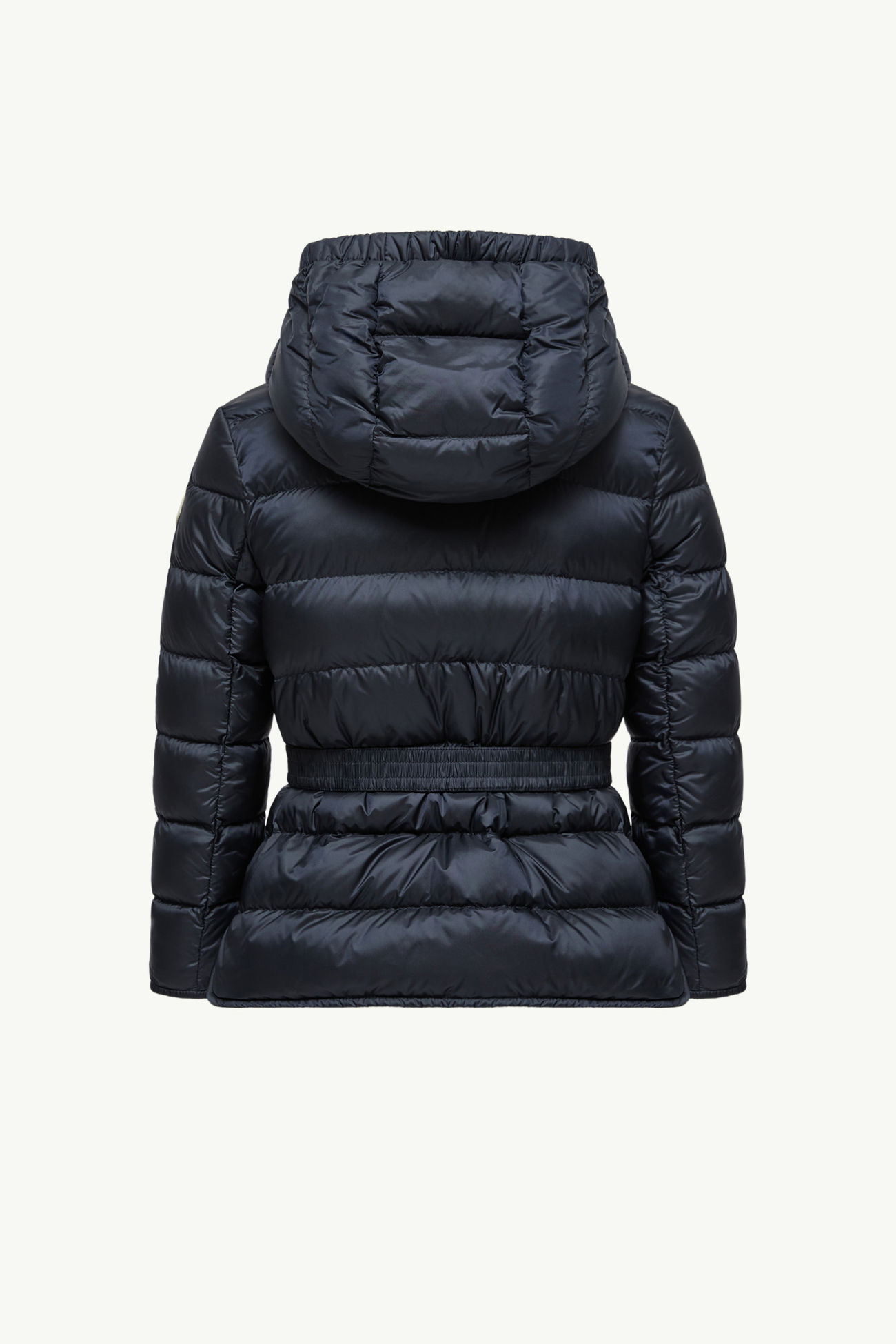Argenno Hooded Down Jacket Girl Night Blue Moncler 2