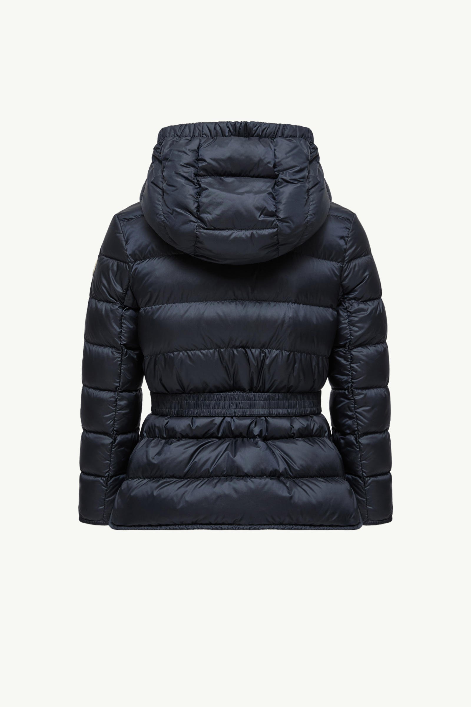 Argenno Hooded Down Jacket Girl Night Blue Moncler 2