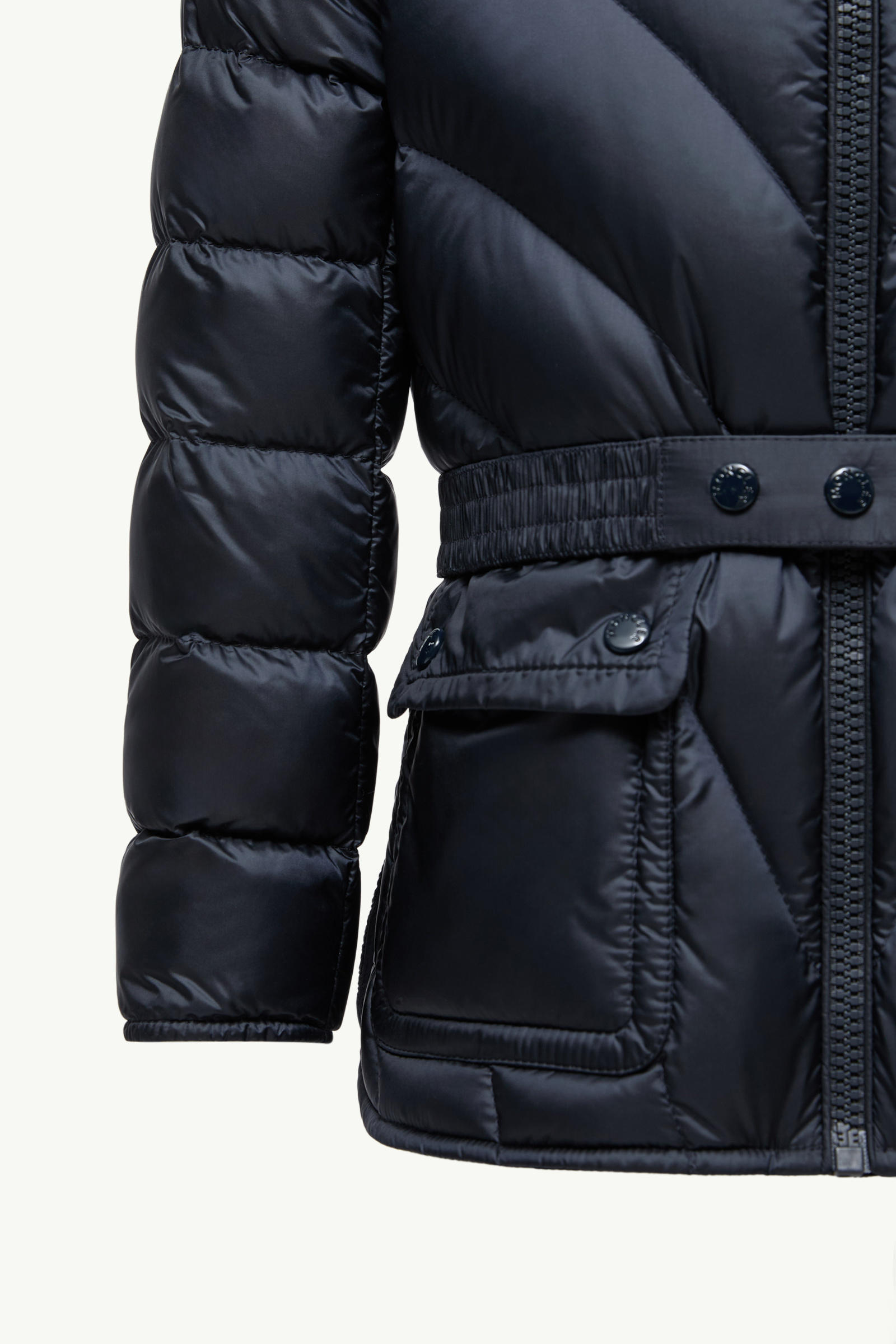 Argennoダウンジャケット ガールズ ナイトブルー Moncler 3