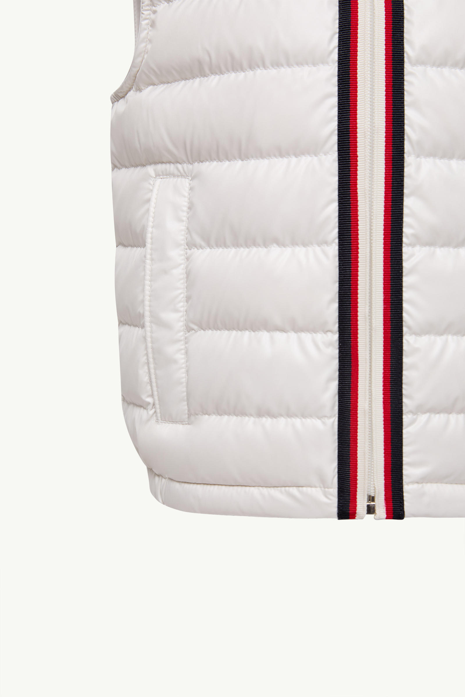 Dorcas Hooded Down Gilet Boy White Moncler 4