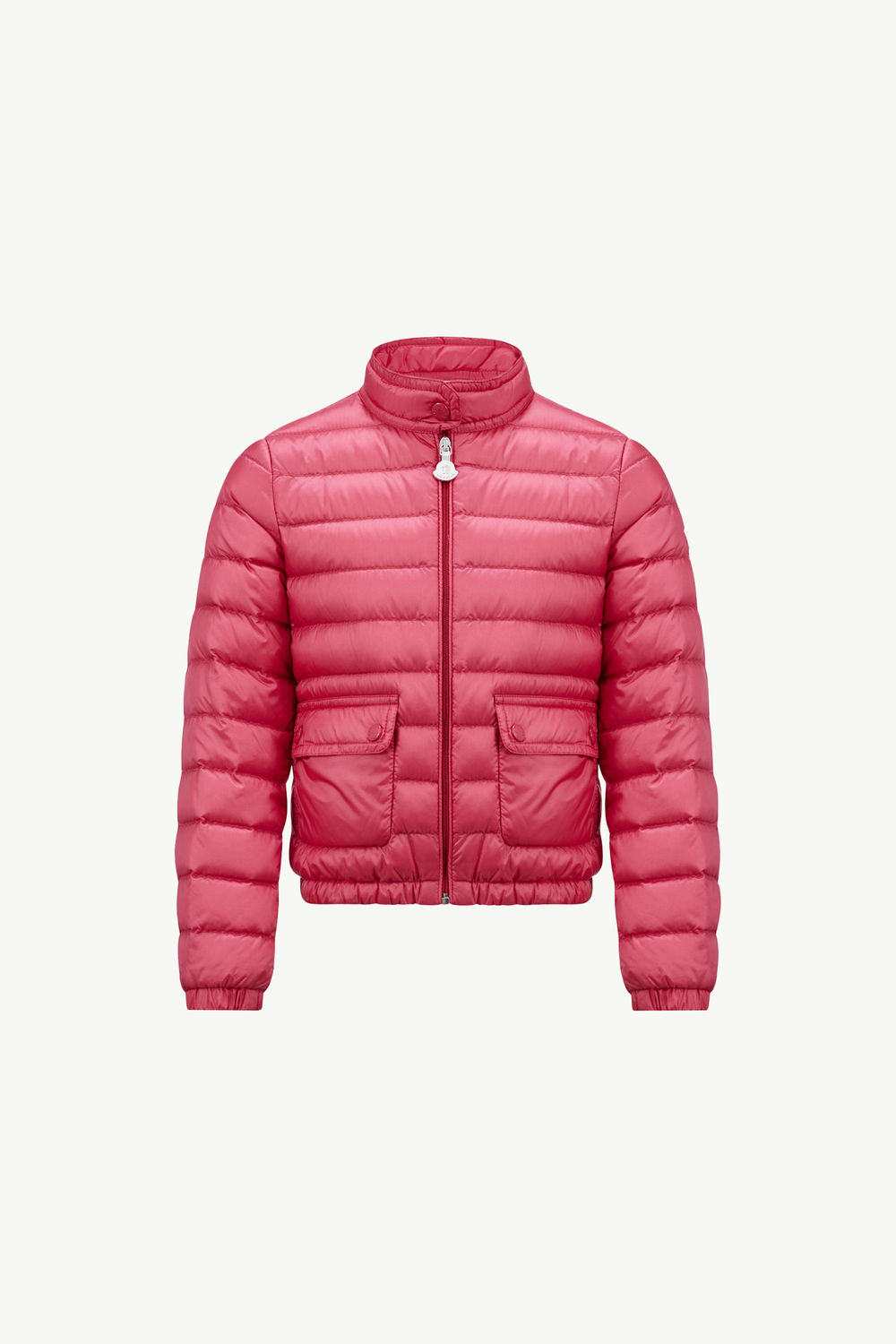 Lans Down Jacket Girl Coral Pink Moncler 0