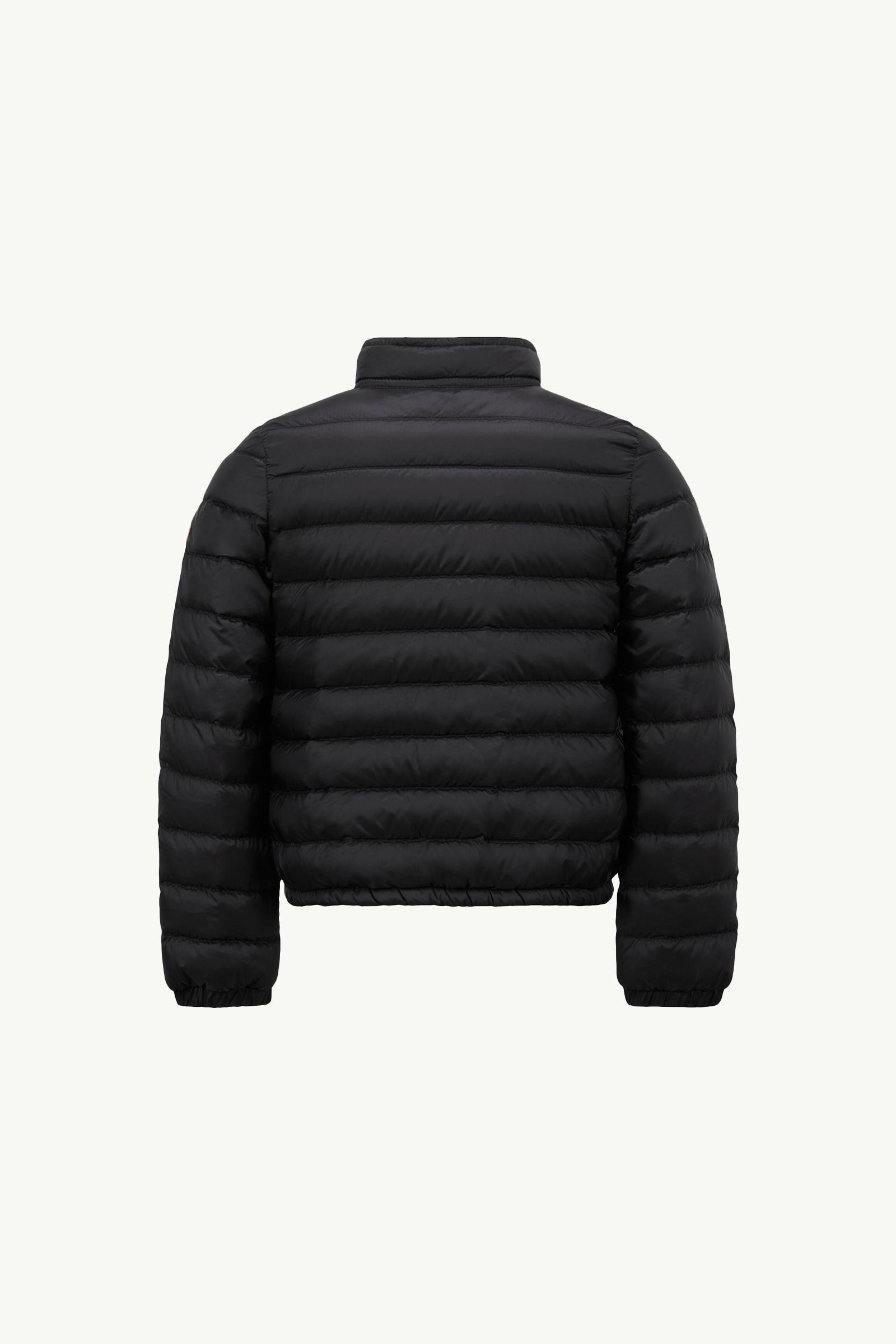 Lans Down Jacket Girl Black Moncler 1