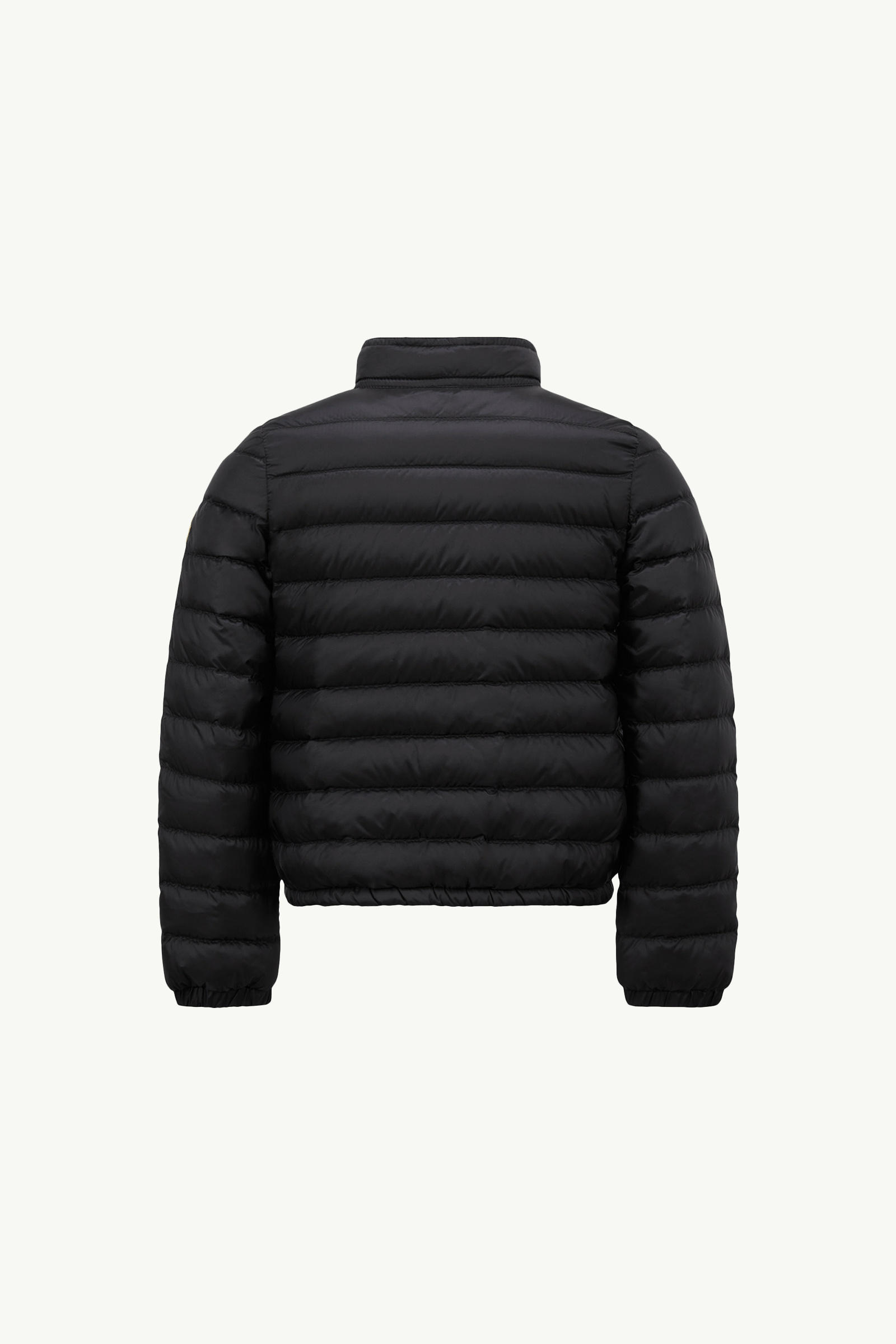 Lans Down Jacket Girl Black Moncler 1