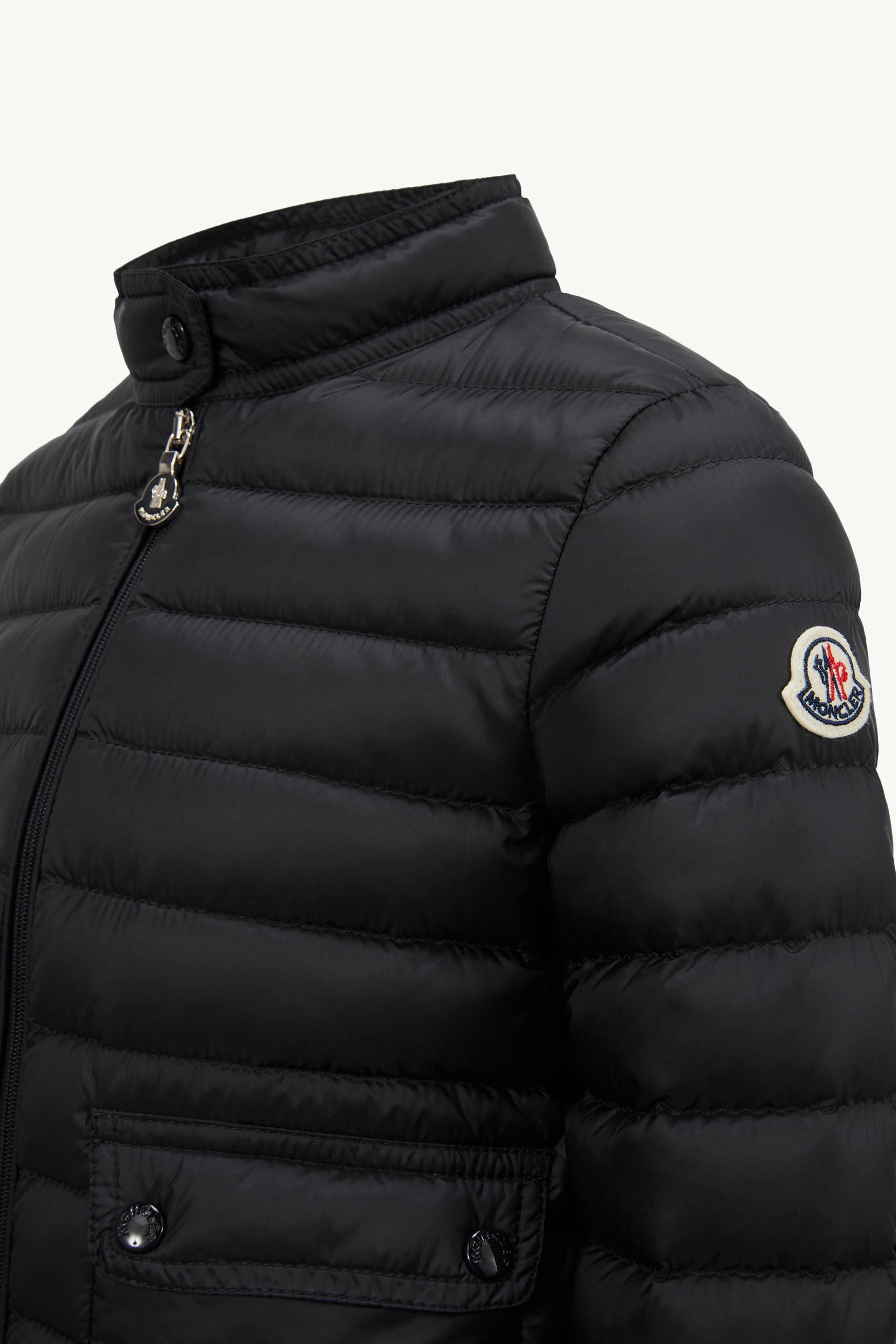 Lans Down Jacket Girl Black Moncler 2