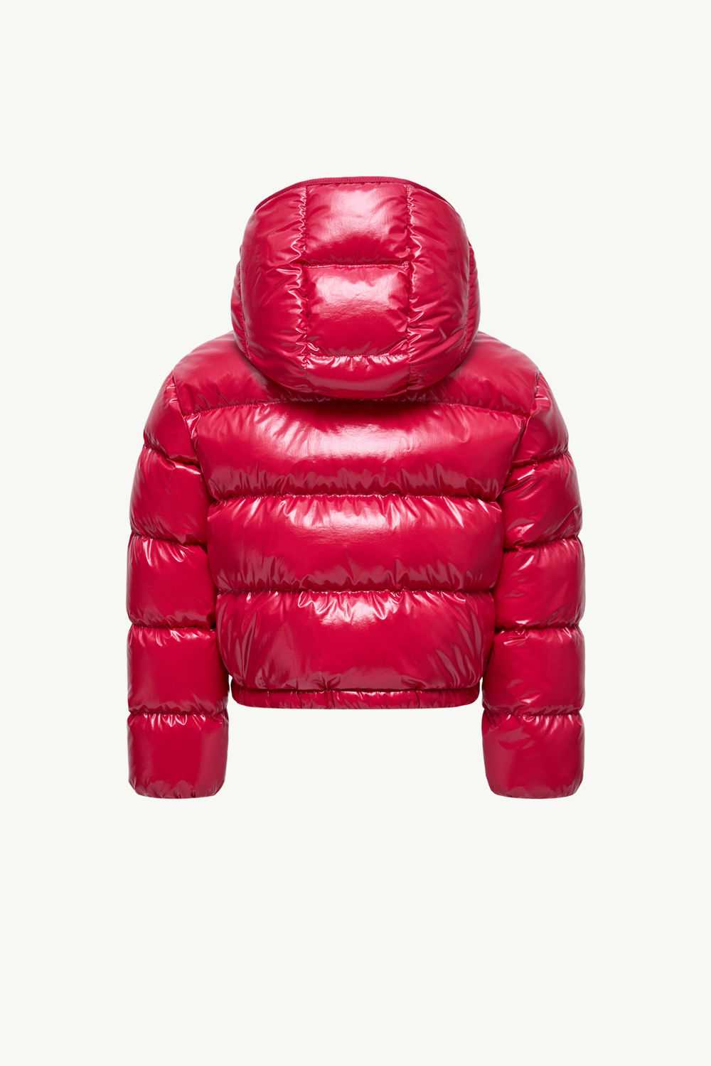 Andro Hooded Down Jacket Girl Coral Pink Moncler 2