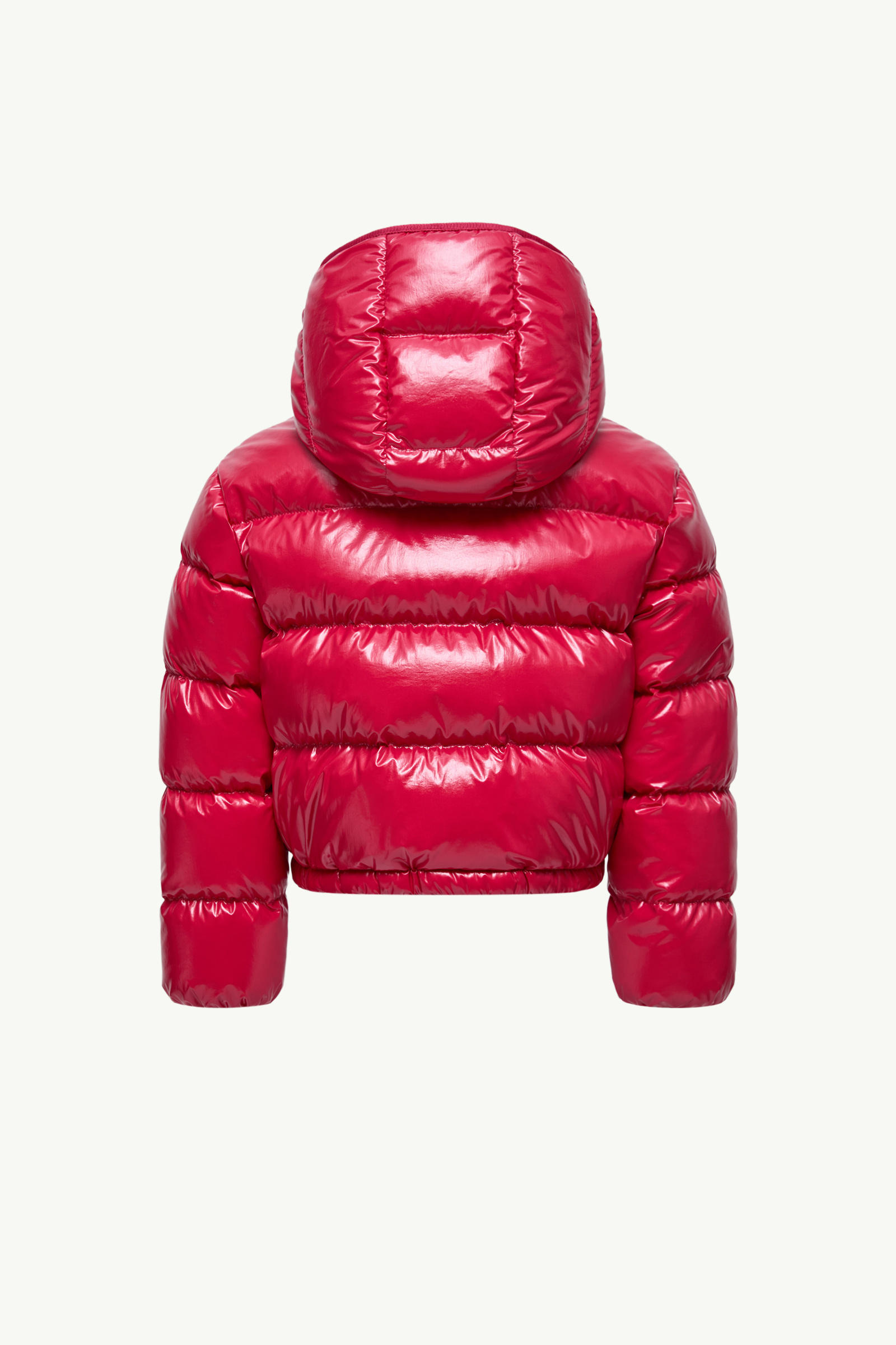 Andro Hooded Down Jacket Girl Coral Pink Moncler 2