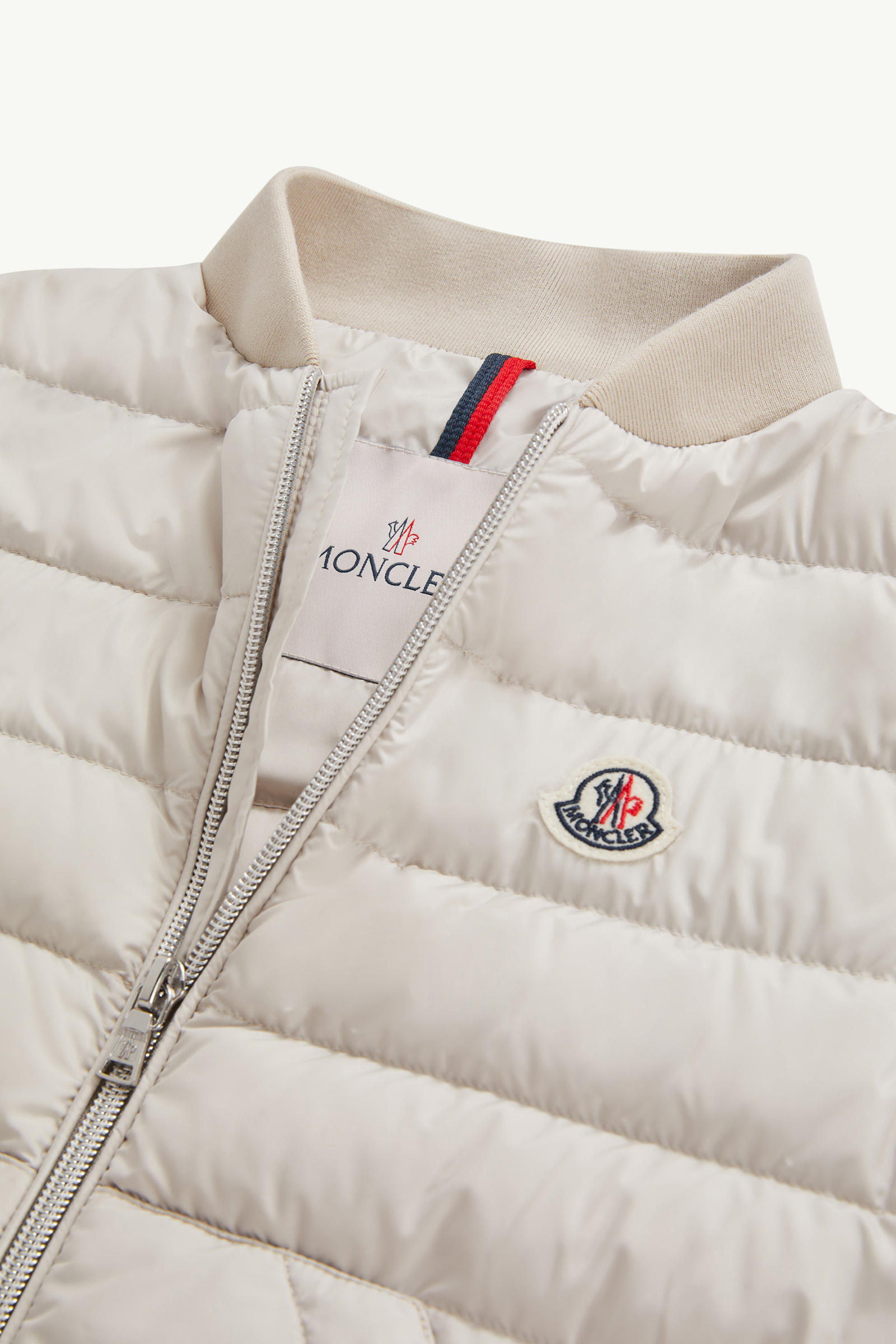 Dioper Down Gilet Boy Light Beige Moncler 4