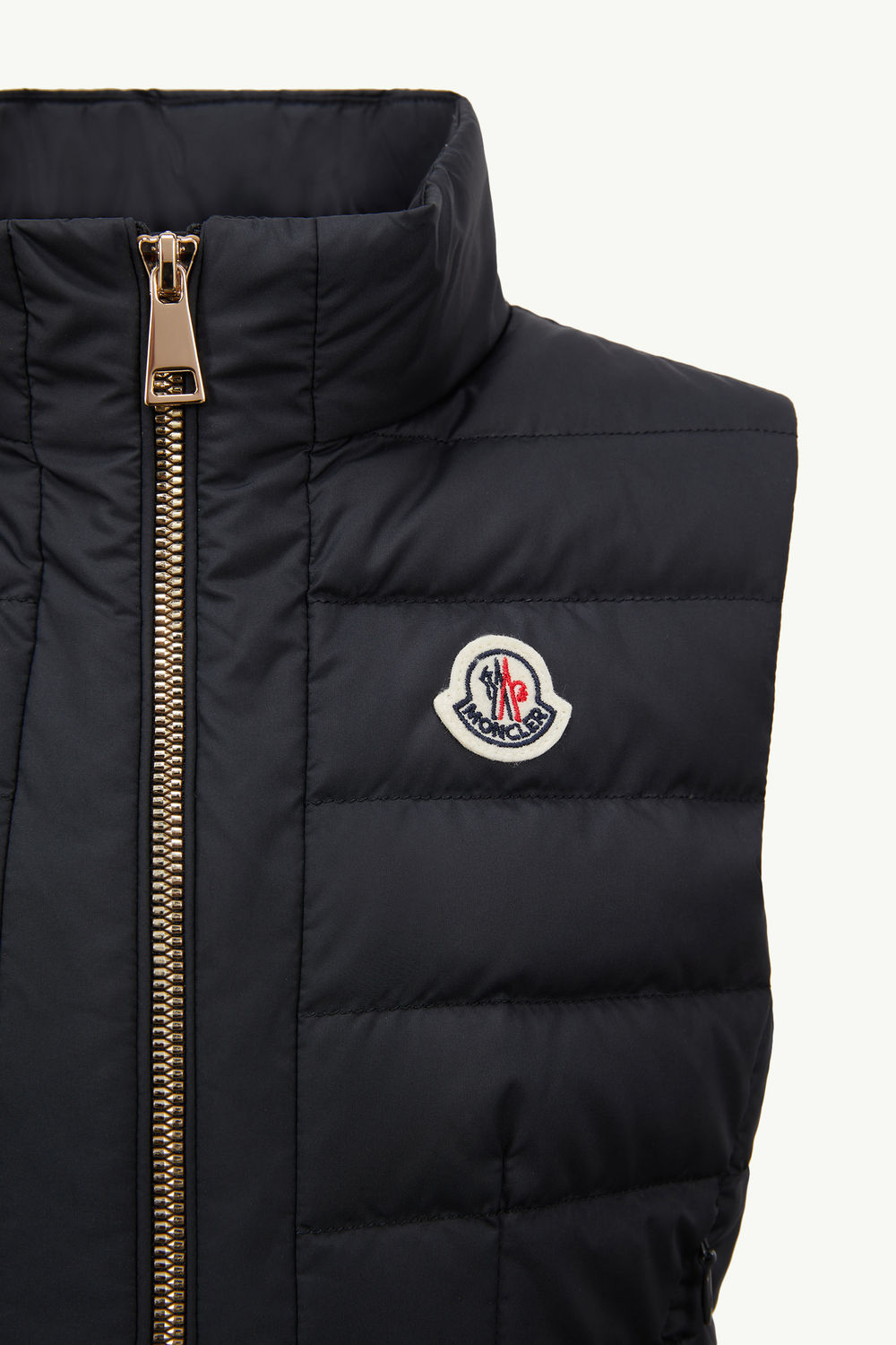 Velma Down Gilet Girl Dark Blue Moncler 3