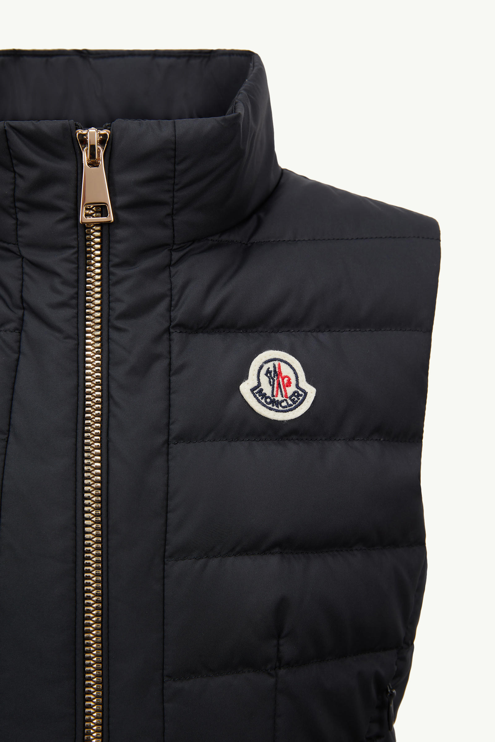 Velma Down Gilet Girl Dark Blue Moncler 3