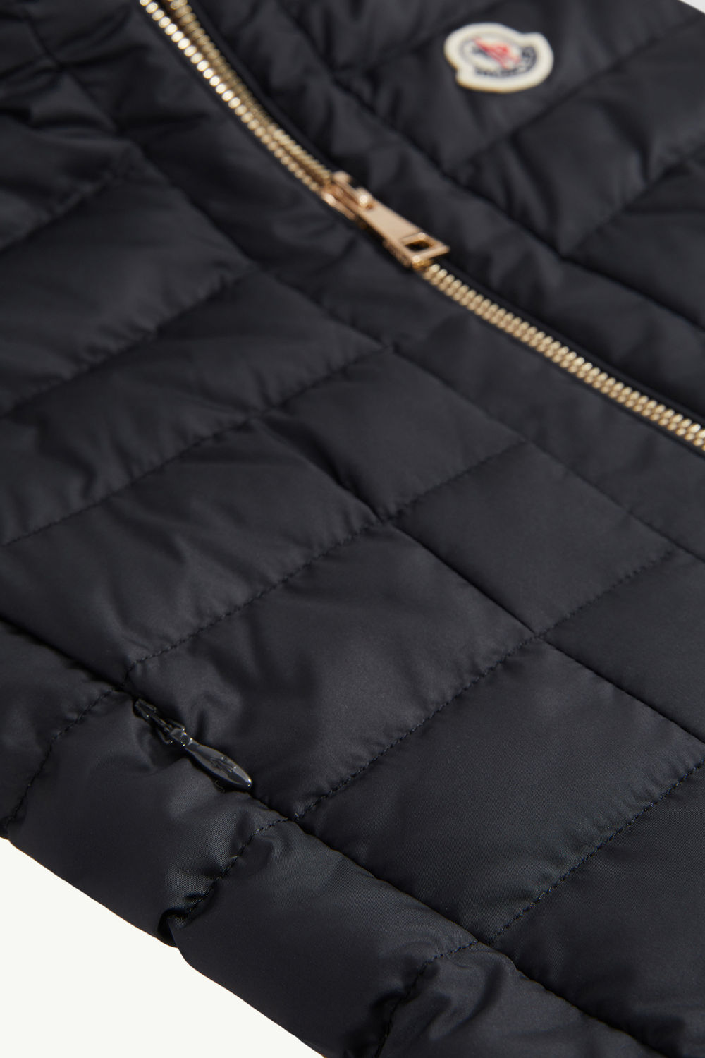 Velma Down Gilet Girl Dark Blue Moncler 4