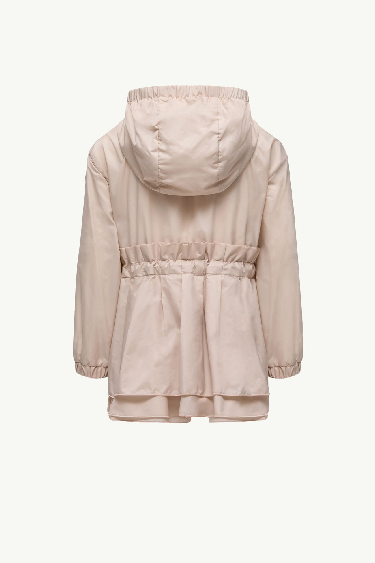 Wete連帽派克大衣 女童 米色 Moncler 2