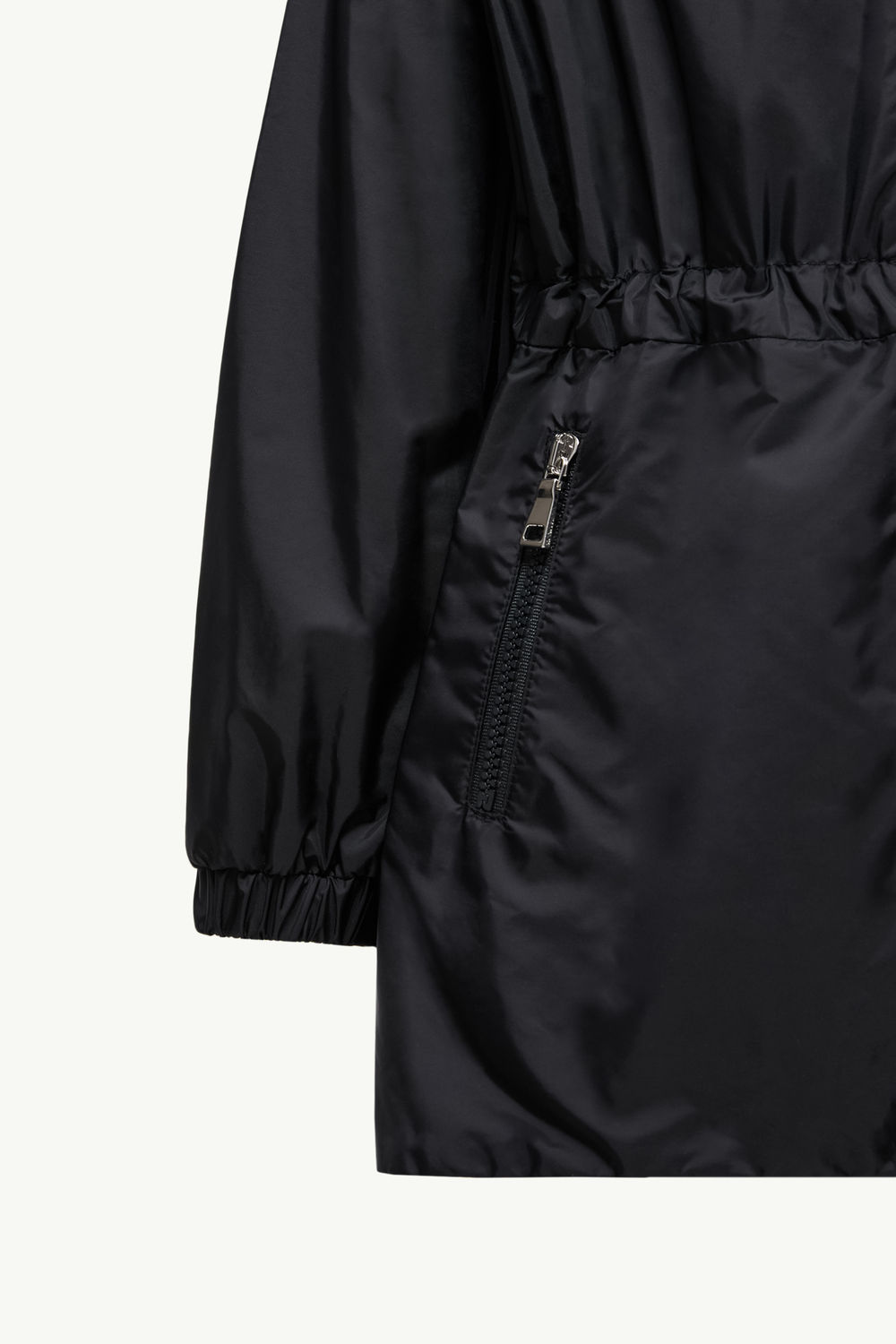 Wete連帽派克大衣 女童 黑色 Moncler 3