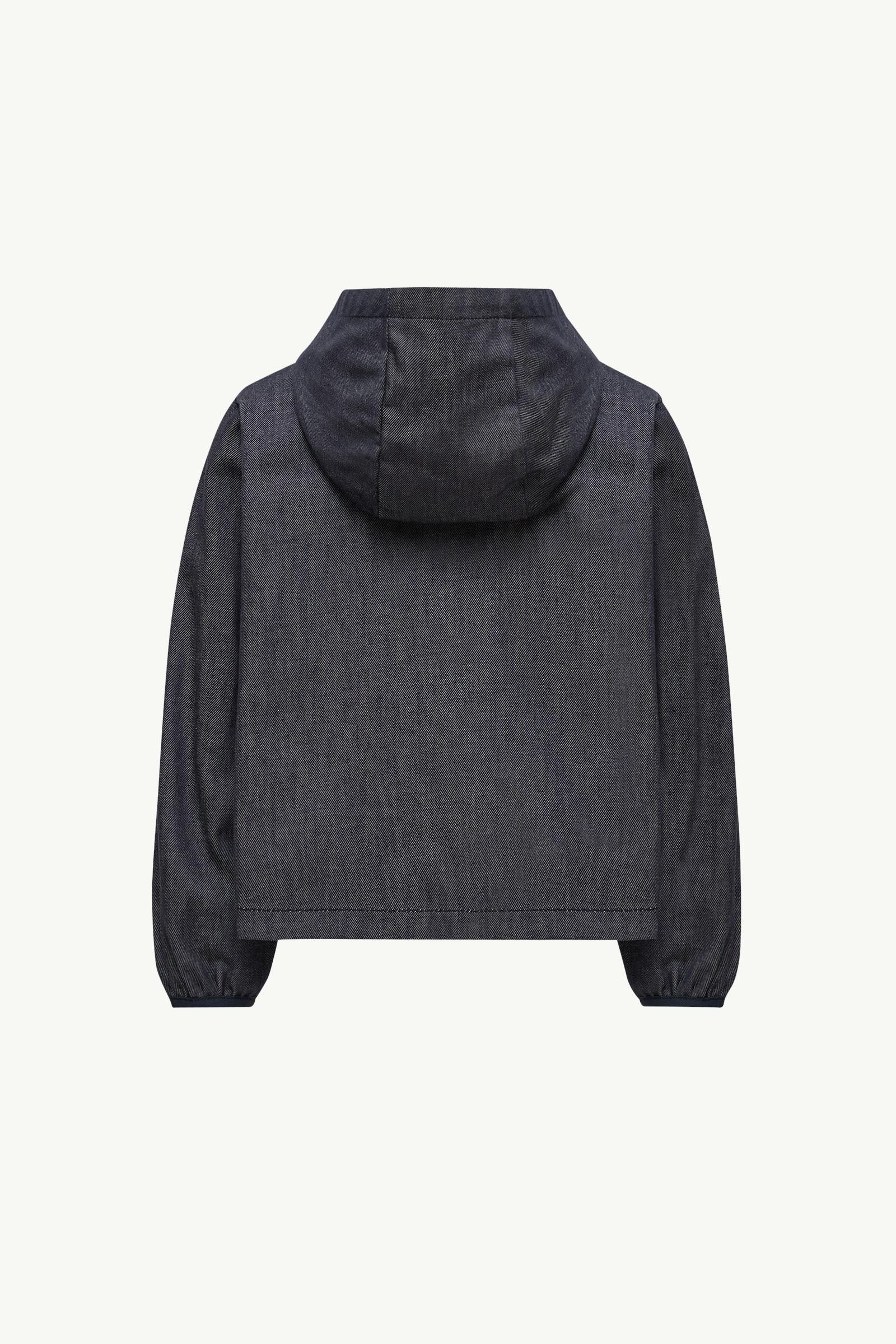 Denim Blue Direna Hooded Denim Jacket - Jackets & Raincoats