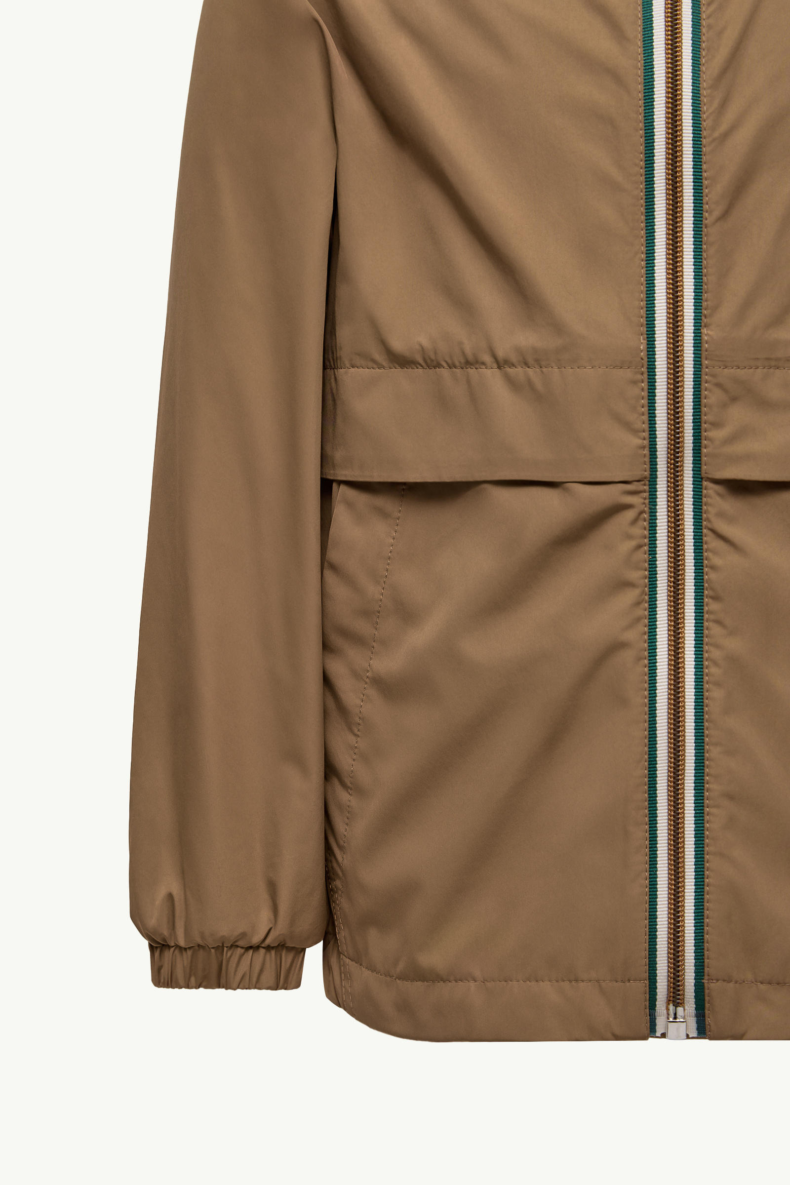 Nathaniel Hooded Jacket Boy Light Brown Moncler 3
