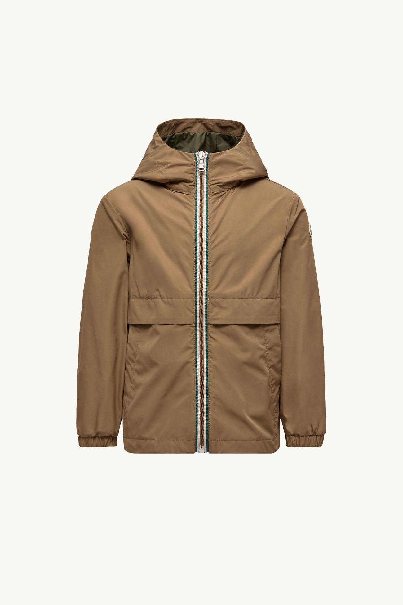 Nathaniel男童连帽夹克外套 男童 浅棕色 Moncler 0