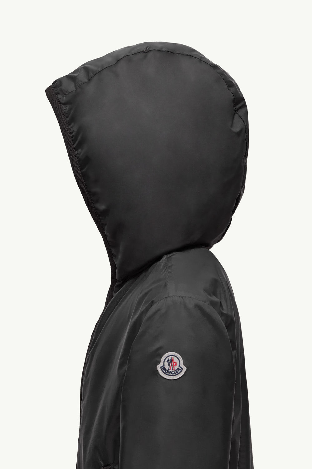 Ottis Hooded Jacket Boy Black Moncler 1