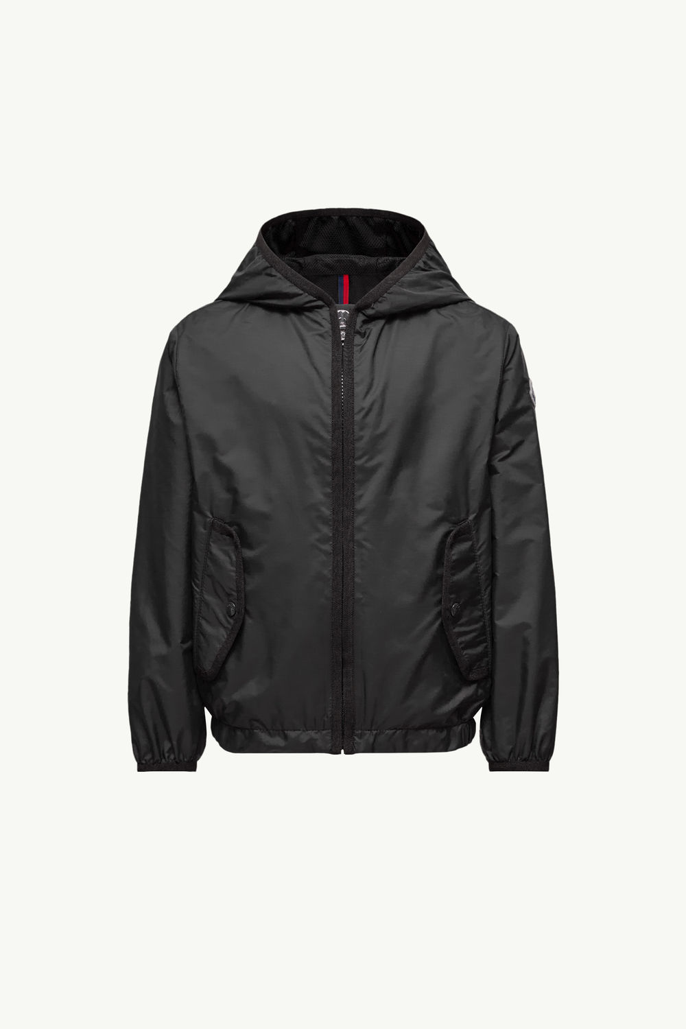 Ottis Hooded Jacket Boy Black Moncler 0