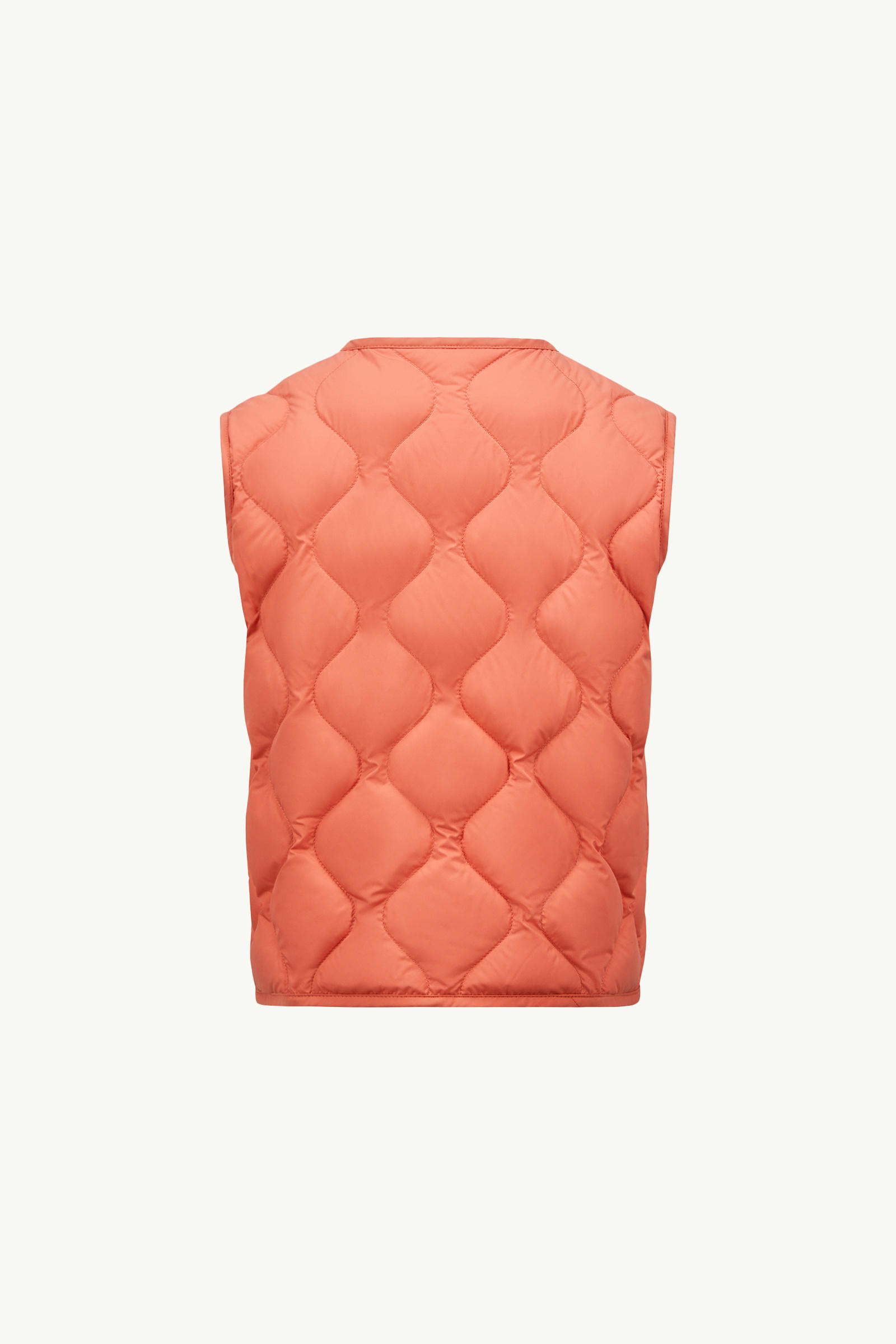 Nisha Down Gilet Boy Orange Moncler 1
