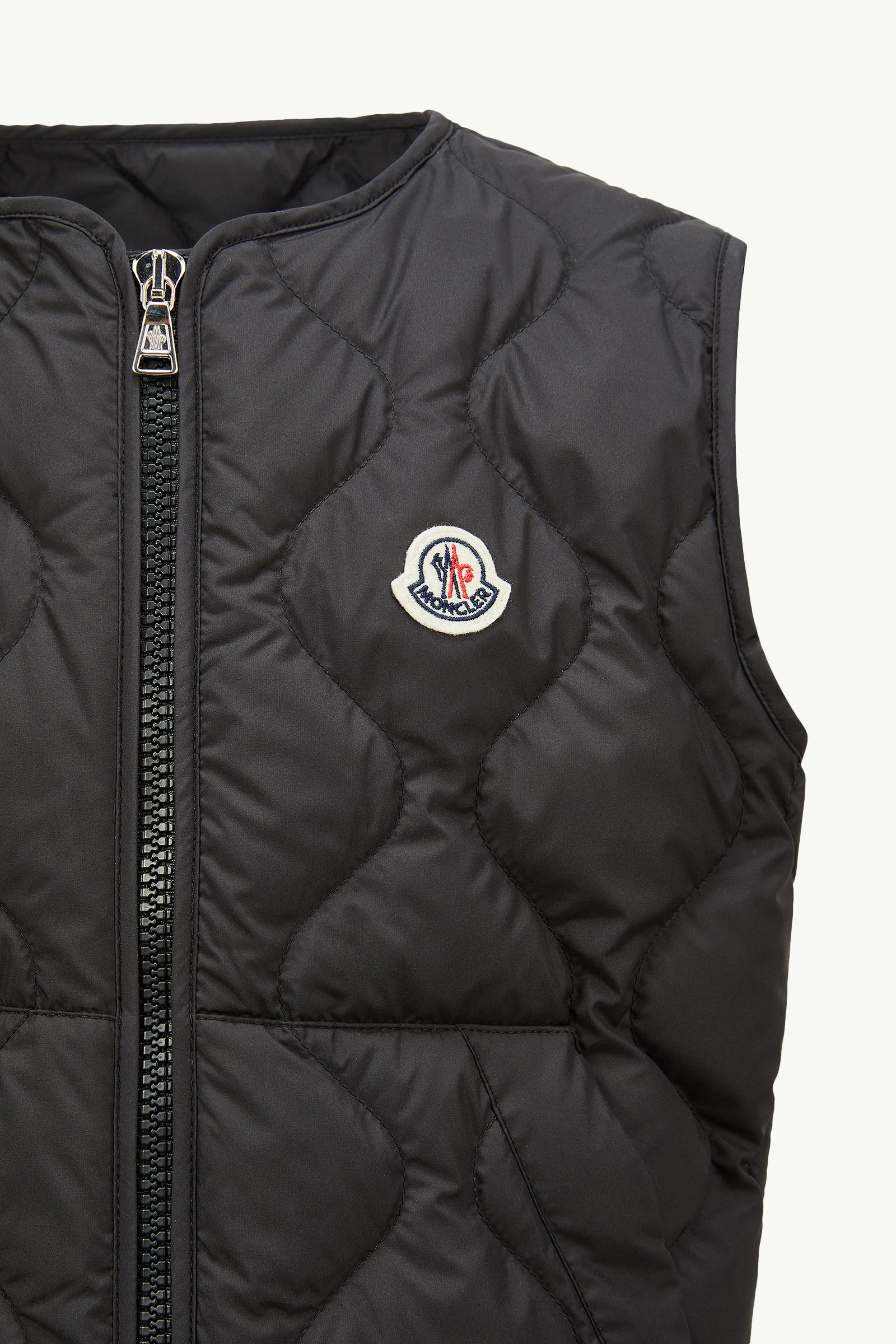 Black Nisha Down Gilet - Down Jackets & Vests for Children