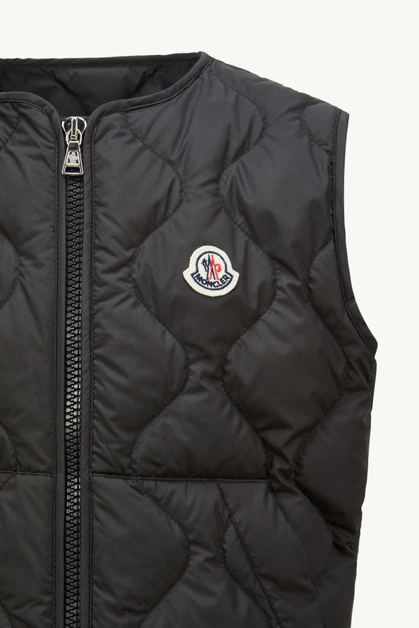 Nisha Daunenweste Jungen Schwarz Moncler 3