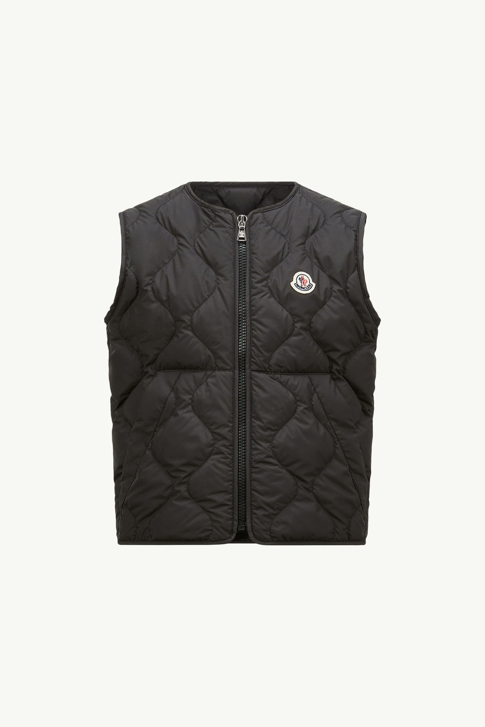 Nisha Down Gilet Boy Black Moncler 0