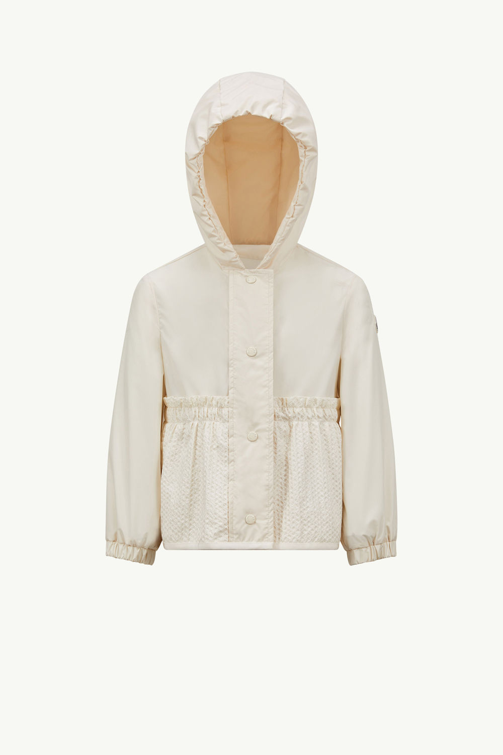 Chaqueta con capucha Odete Niña Blanco Moncler 0