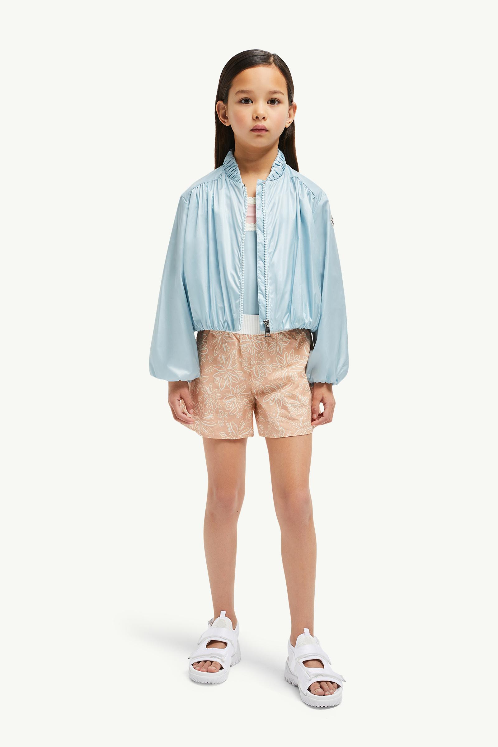 Chazeron Bomber Jacket Girl Light Blue Moncler 1
