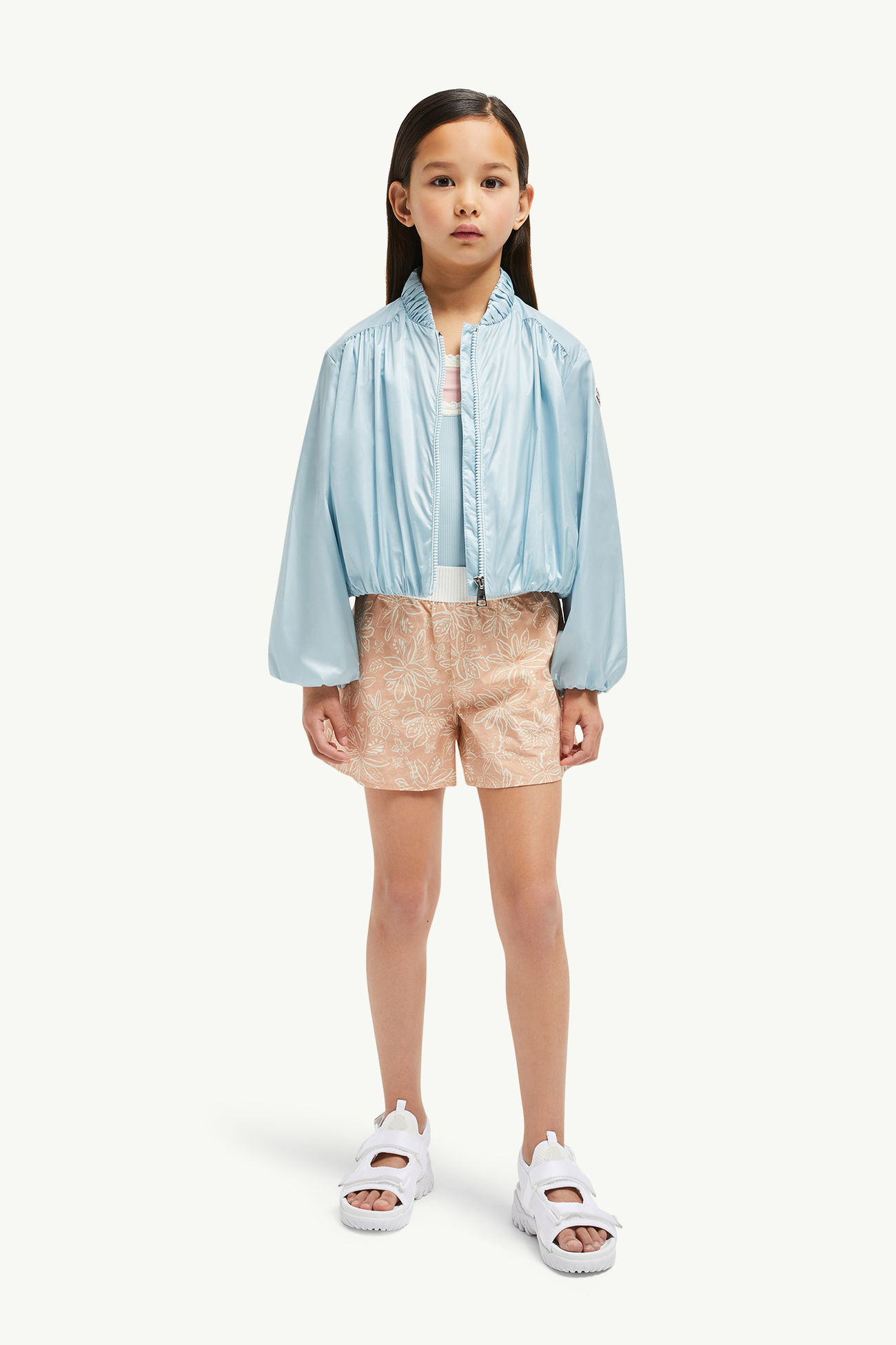 Chazeron女童飞行员夹克外套 女童 浅蓝色 Moncler 1