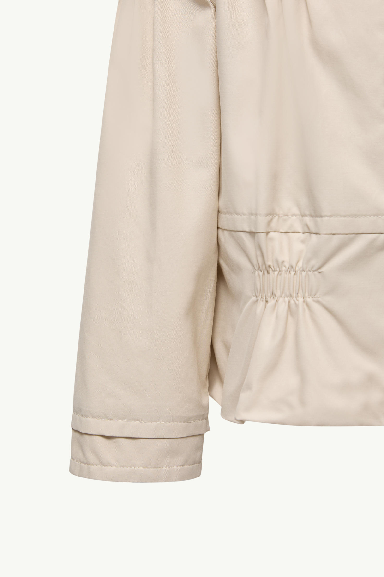 Elaine Hooded Jacket Girl White Ivory Moncler 3