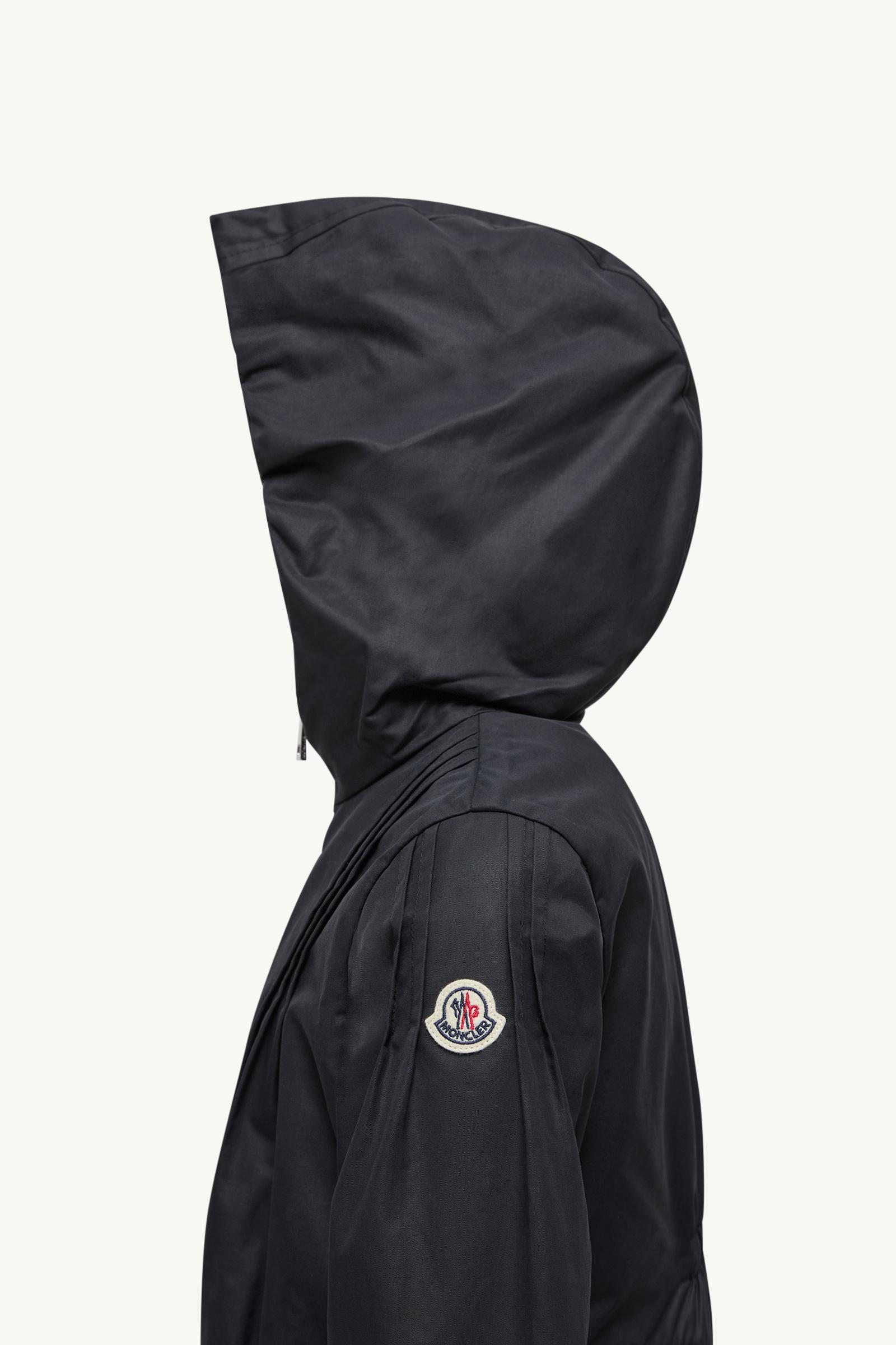 Elaine Hooded Jacket Girl Black Moncler 1