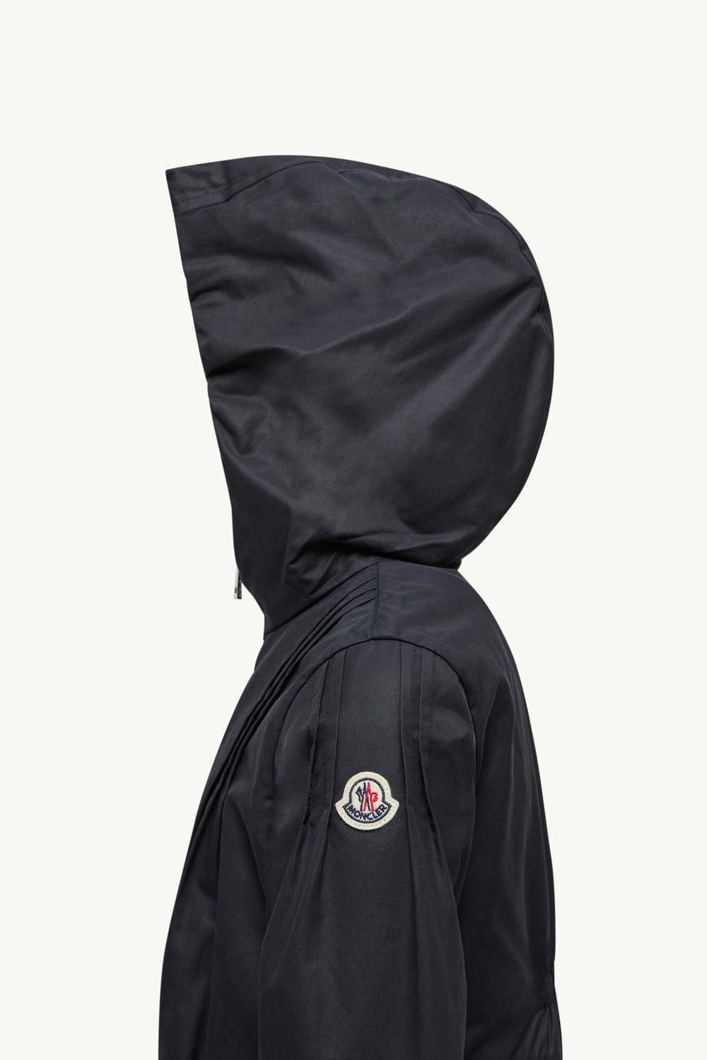 Elaine Hooded Jacket Girl Black Moncler 1