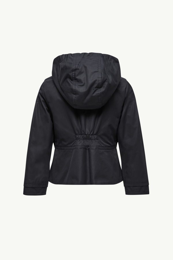 Elaine Hooded Jacket Girl Black Moncler 2