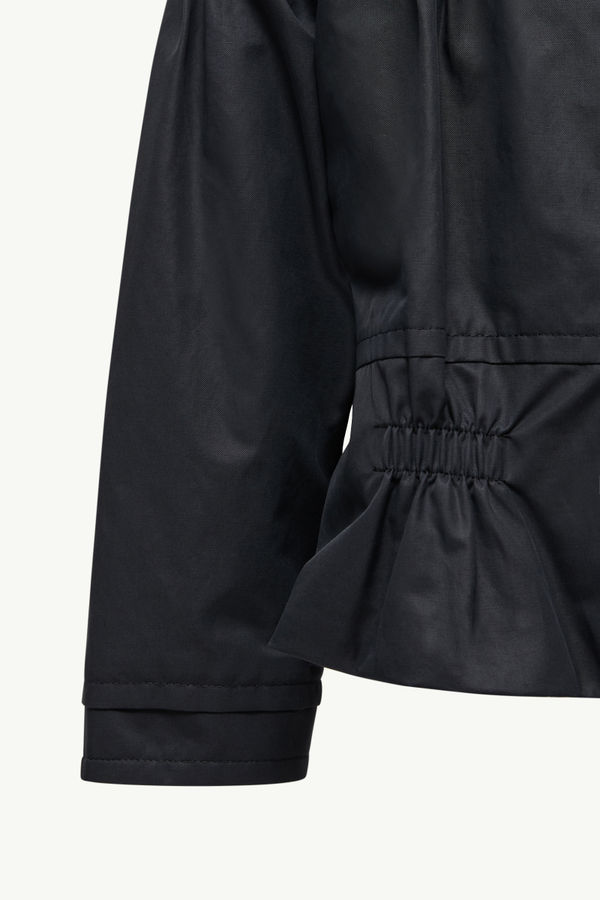 Elaine Hooded Jacket Girl Black Moncler 3