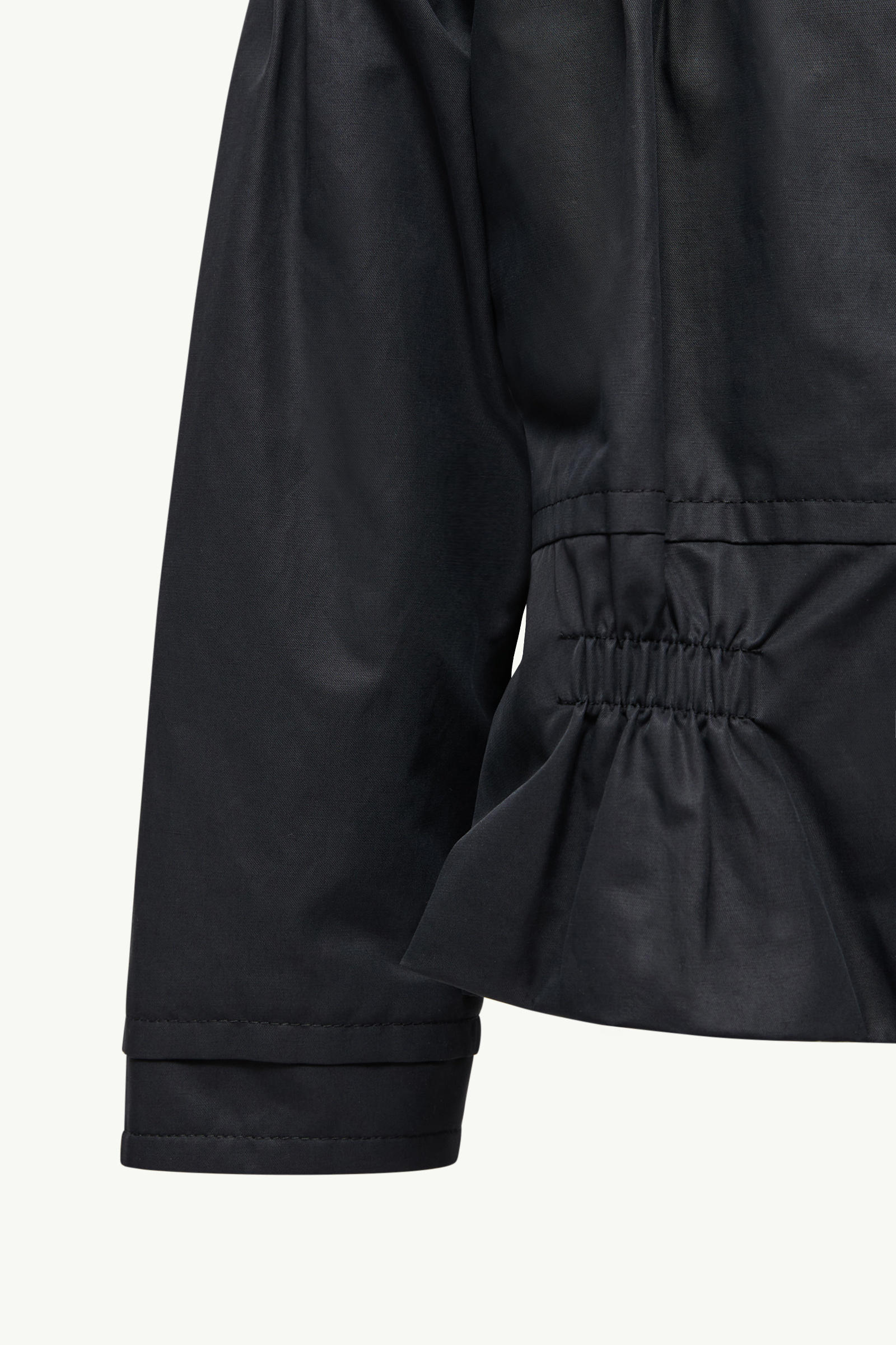 Elaine Hooded Jacket Girl Black Moncler 3