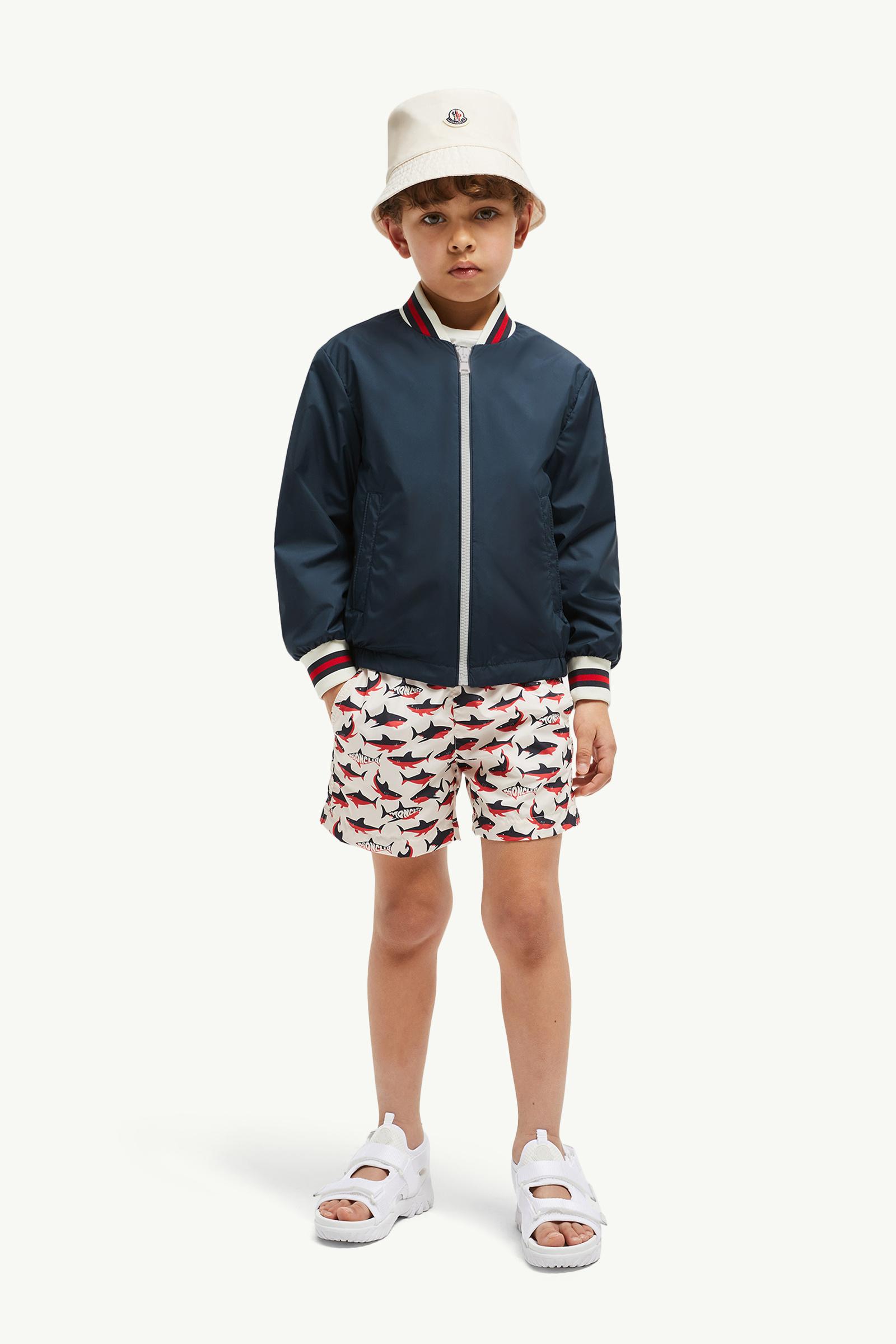 Maki Bomber Jacket Boy Navy Blue Moncler 1