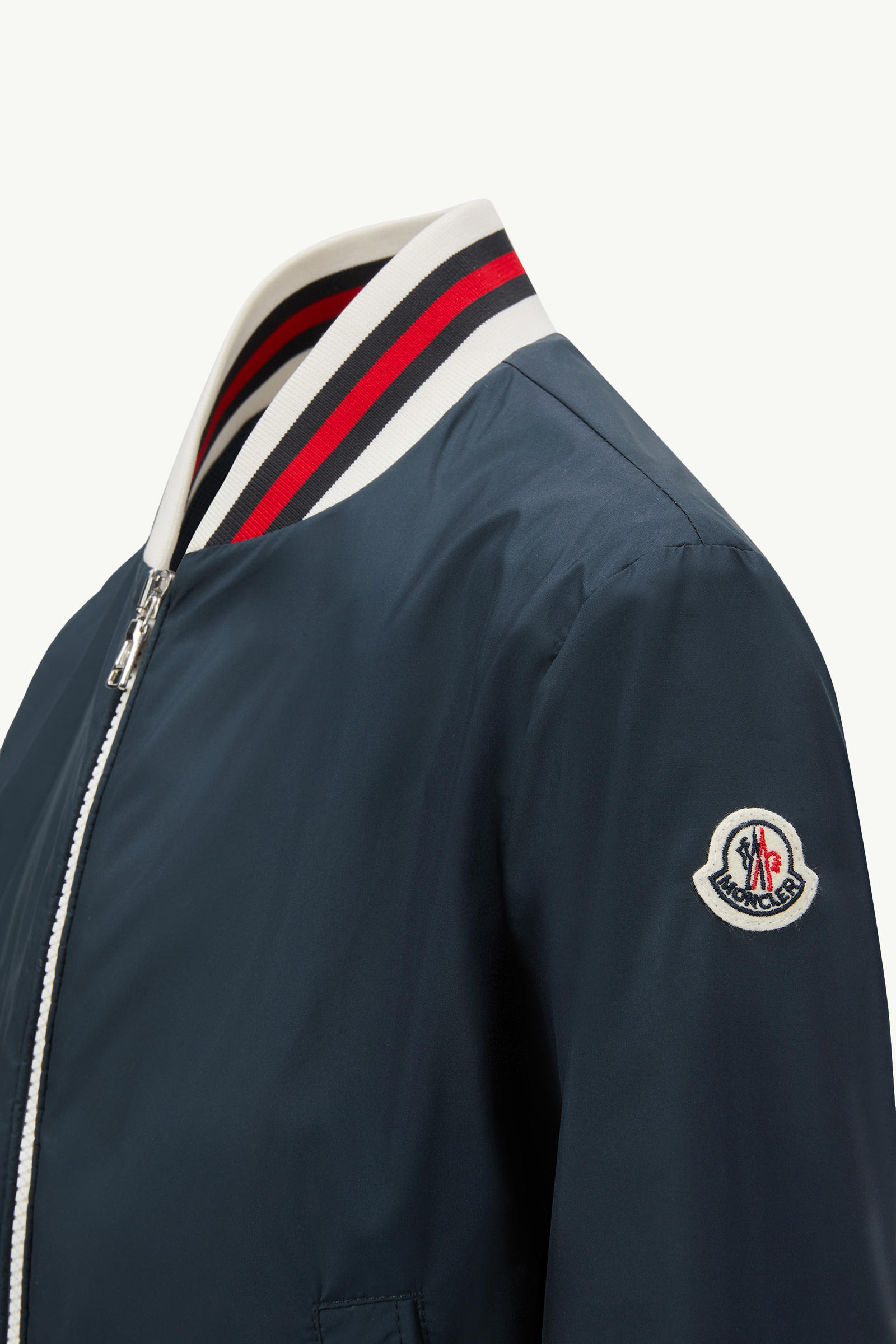 Maki Bomber Jacket Boy Navy Blue Moncler 3