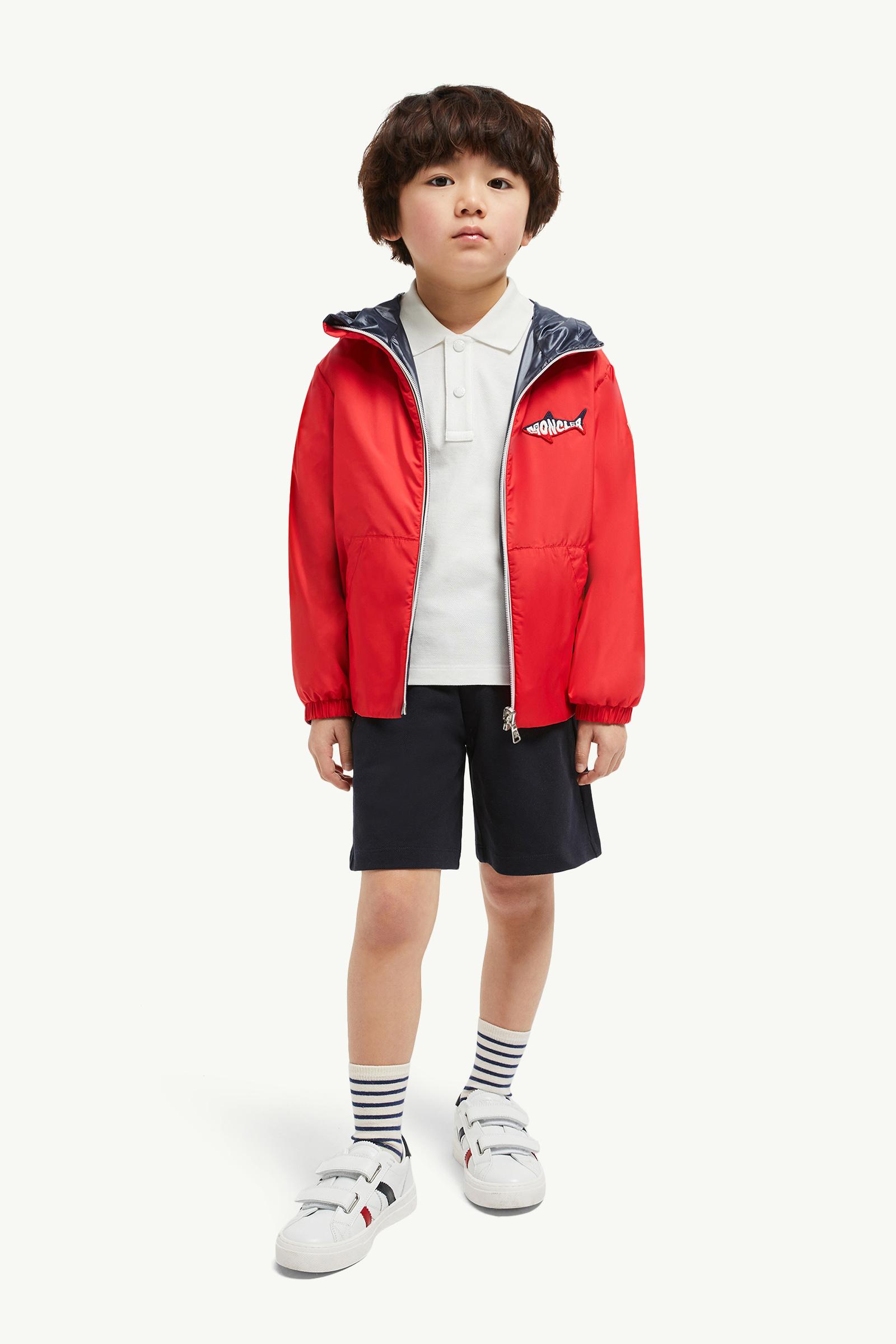 Olchard Reversible Hooded Jacket Boy Red Moncler 1