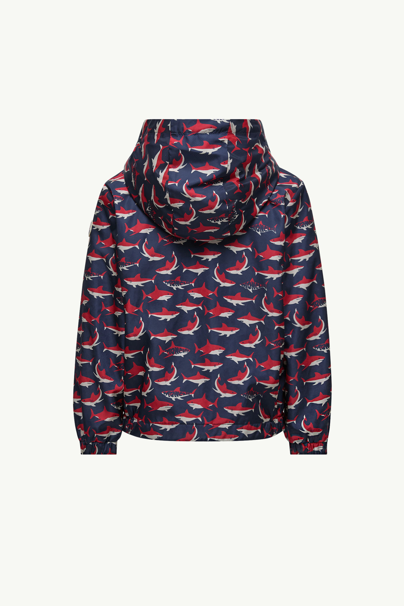 Boyce男童连帽夹克外套 男童 白色 & 蓝色 & 红色 Moncler 2