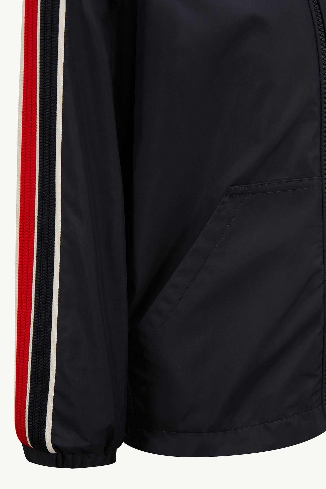 Nikki 후드 재킷 키즈 남아 네이비 블루 Moncler 4