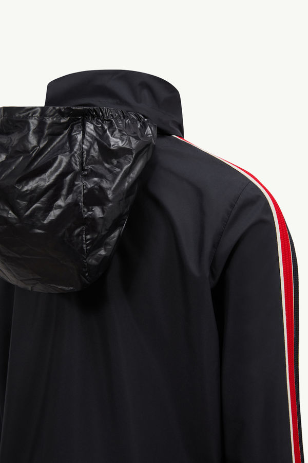 Nikki Hooded Jacket Boy Navy Blue Moncler 5