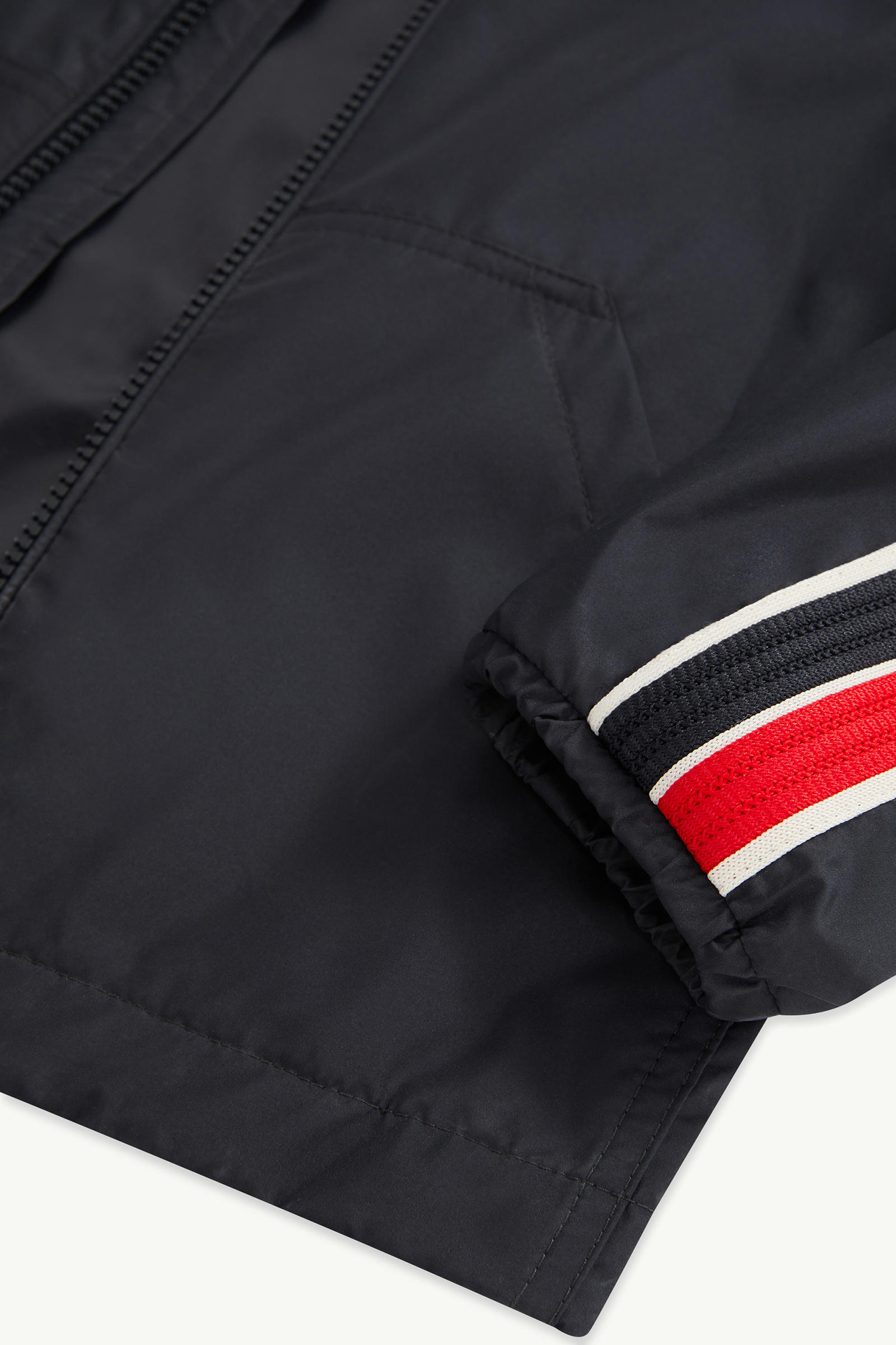 Nikki Hooded Jacket Boy Navy Blue Moncler 6