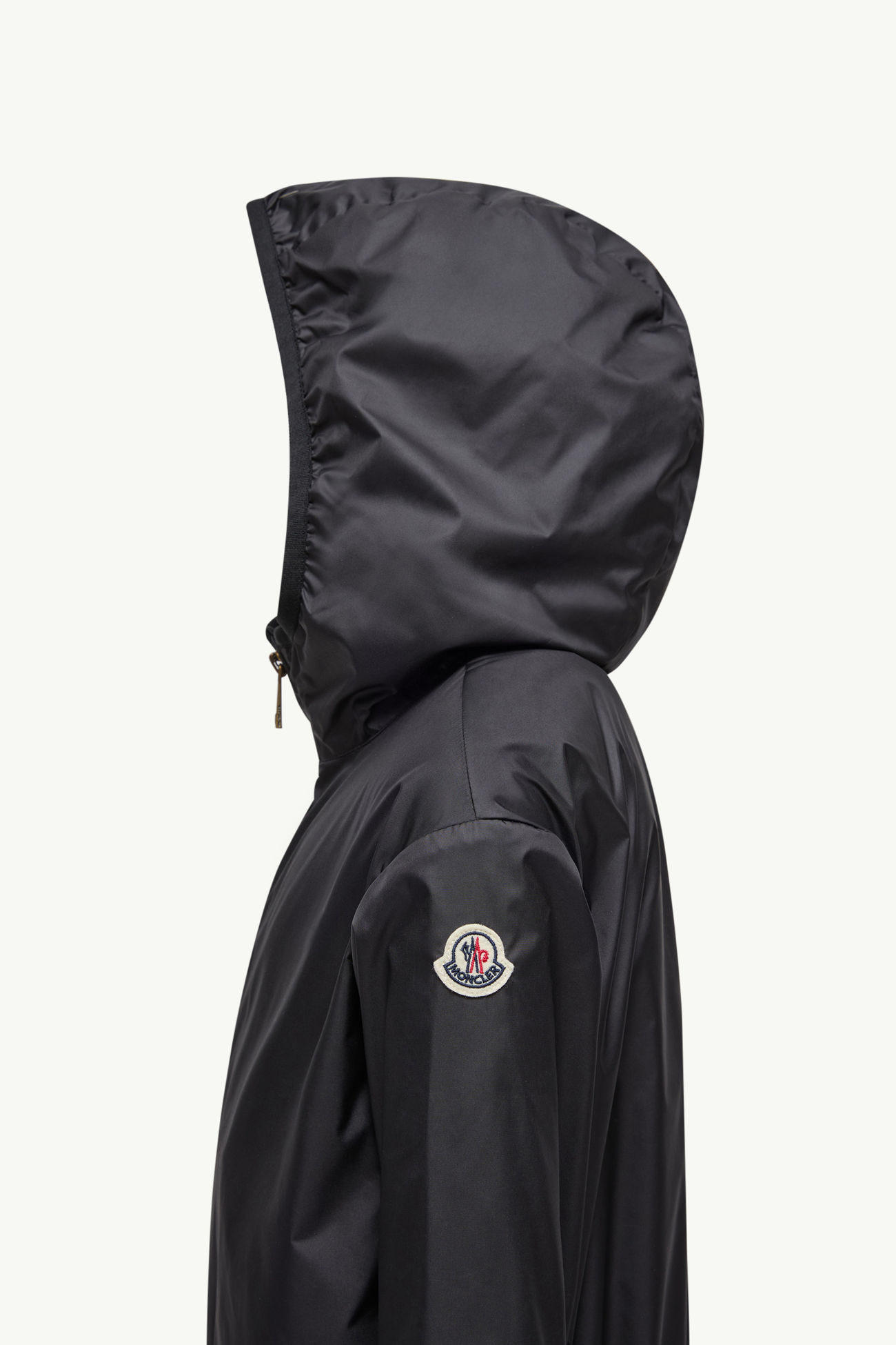 Fegeo Hooded Jacket Girl Black Moncler 1