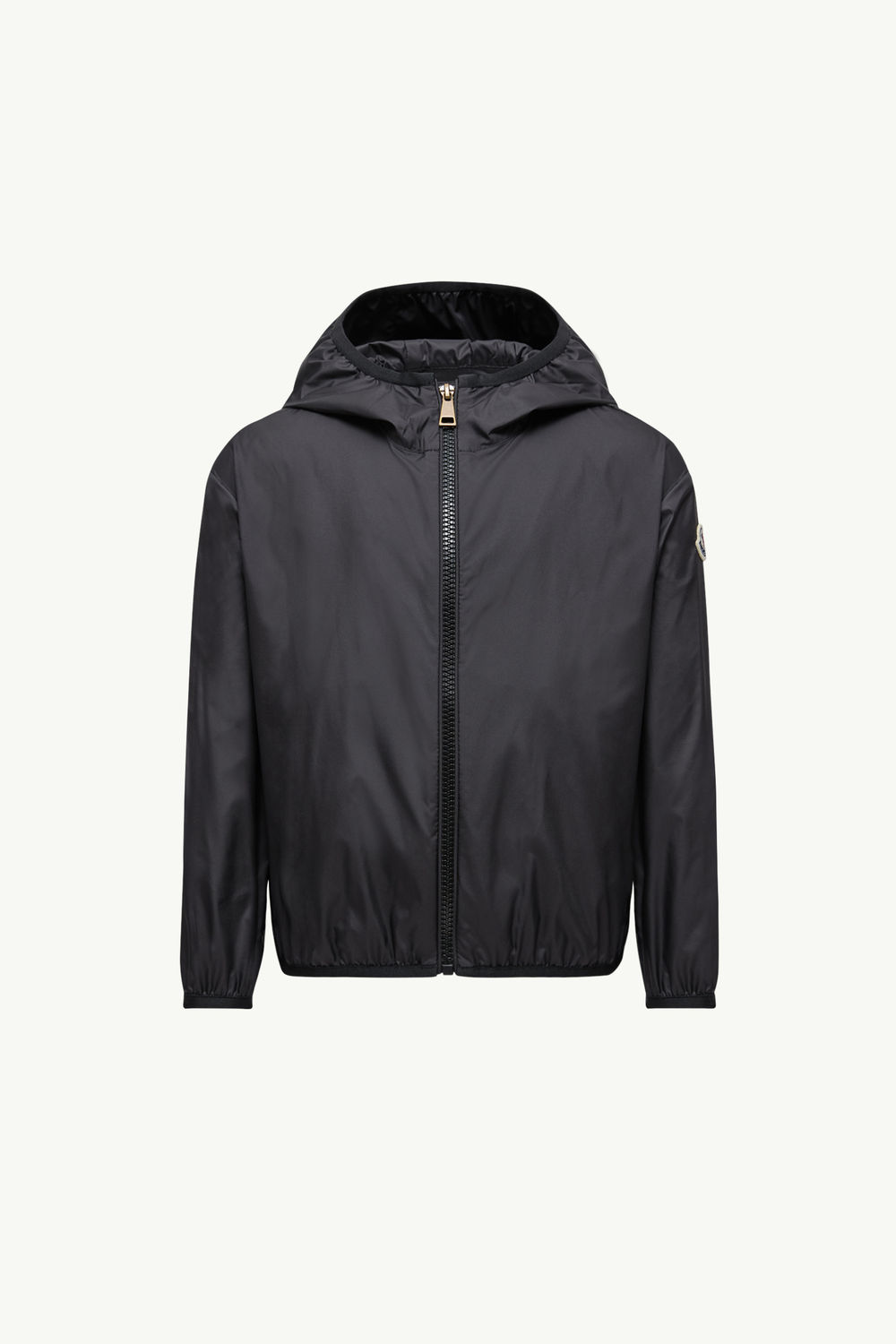 Fegeo Hooded Jacket Girl Black Moncler 0